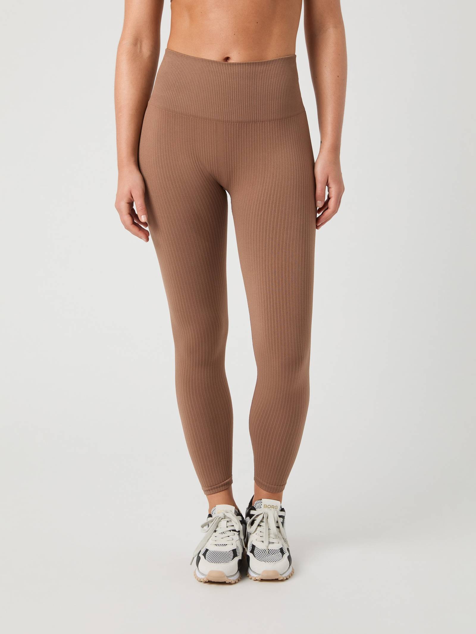 Studio Seamless Ribbed Tights image 3