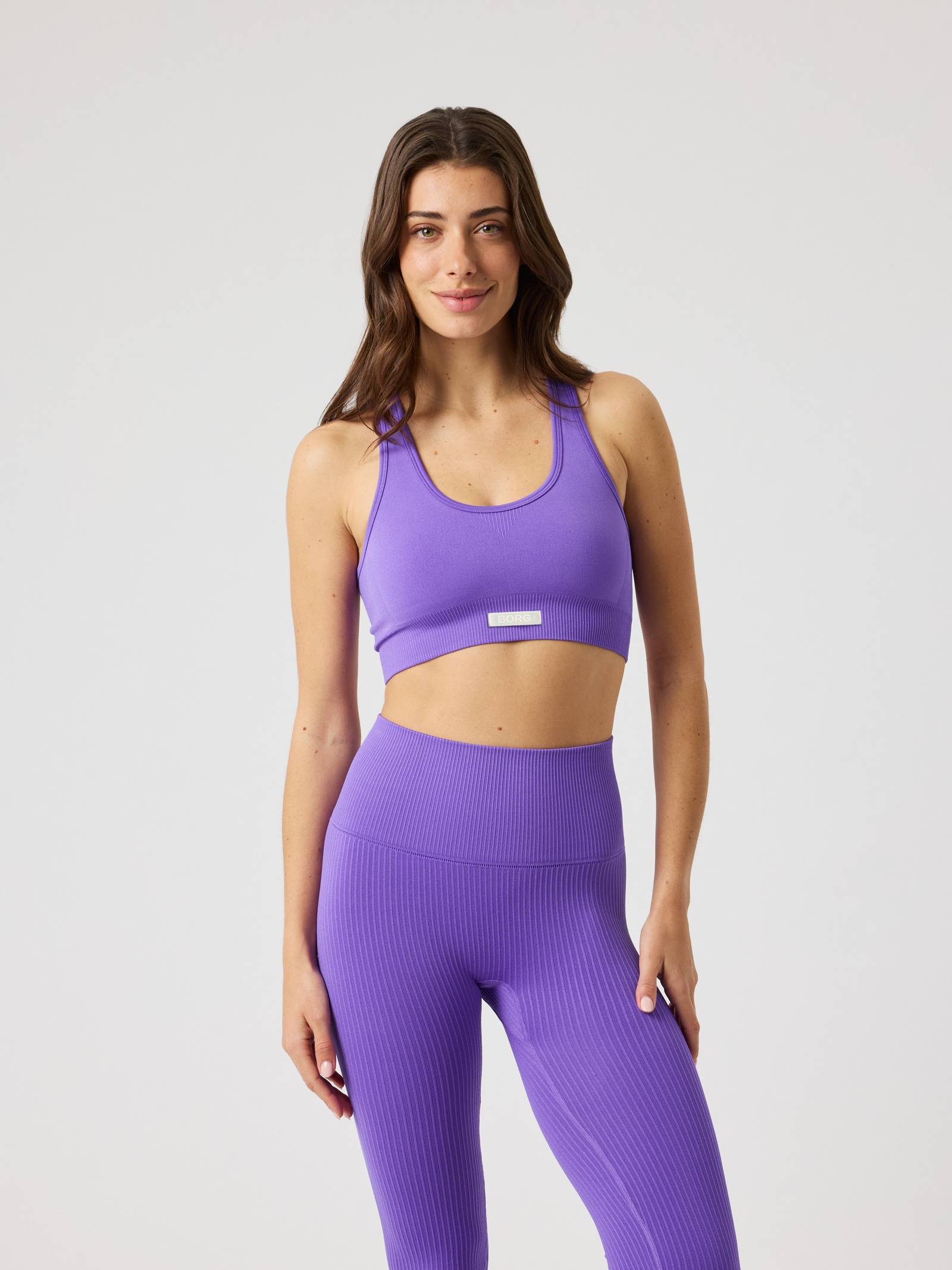 Björn Borg - Studio Seamless Low Sports Bra Simply Purple Women - Image 1