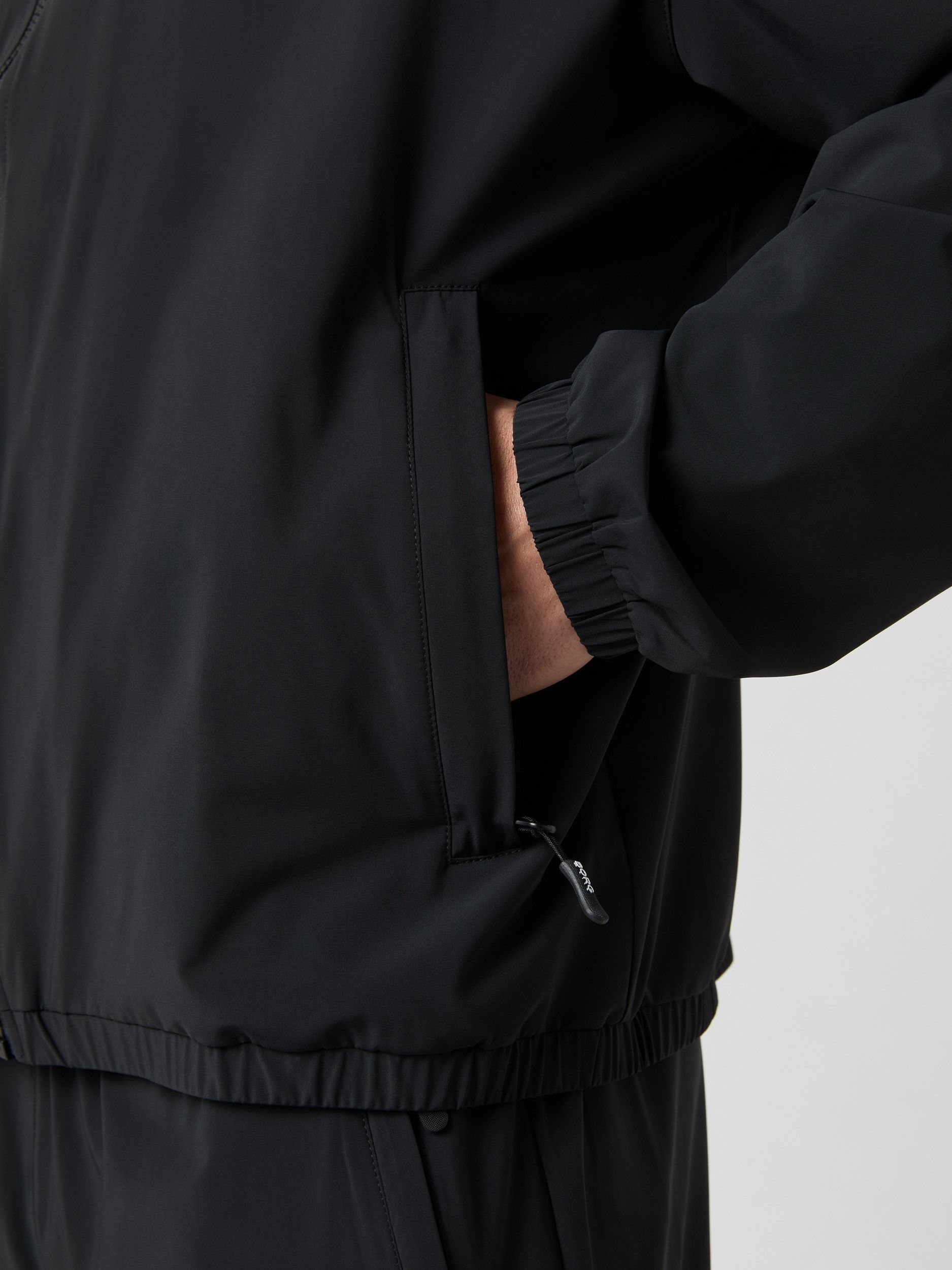 Ace Track Jacket - Men - Black Beauty | Björn Borg