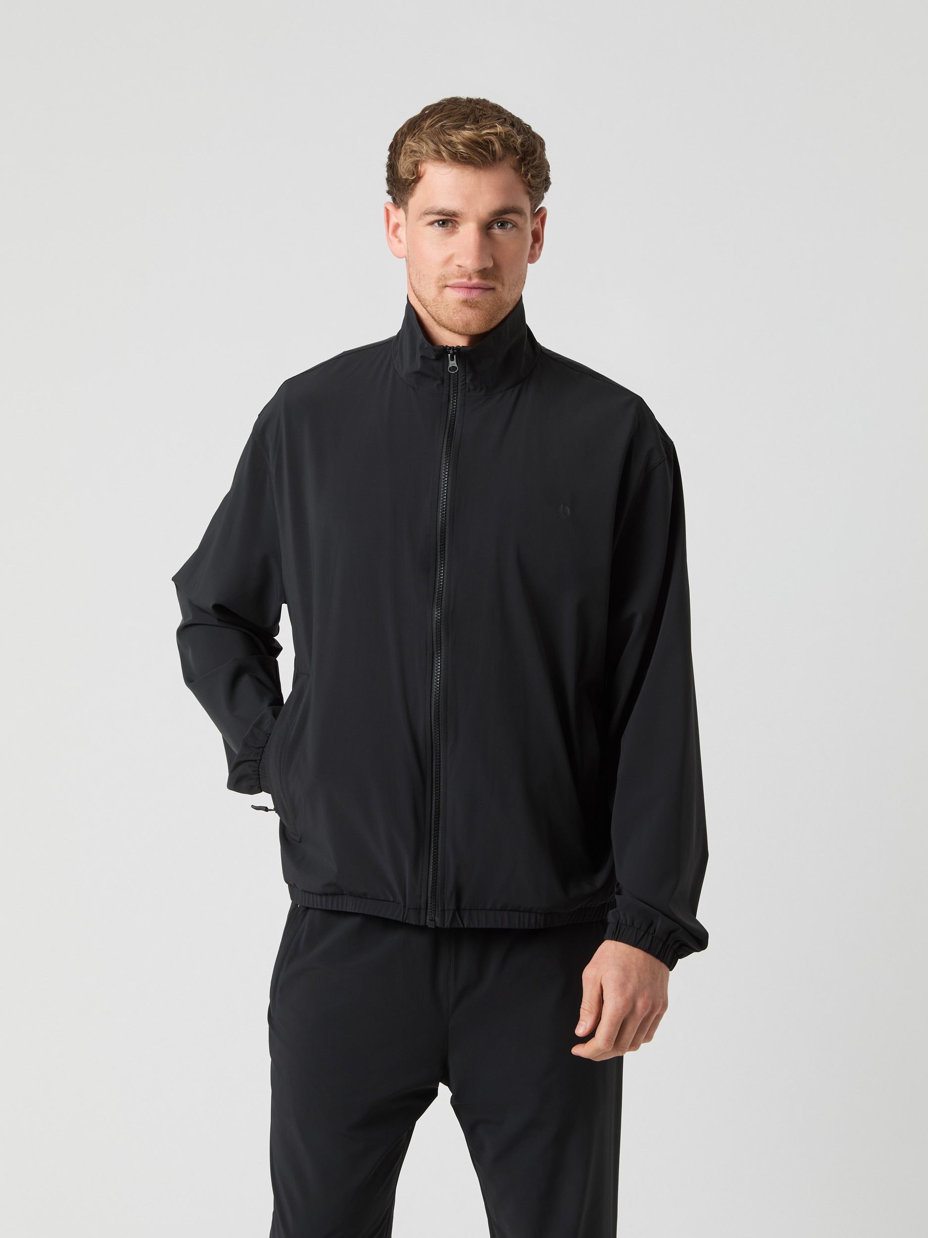 Borg Training Midlayer Jacket - Men - Black Beauty | Björn Borg
