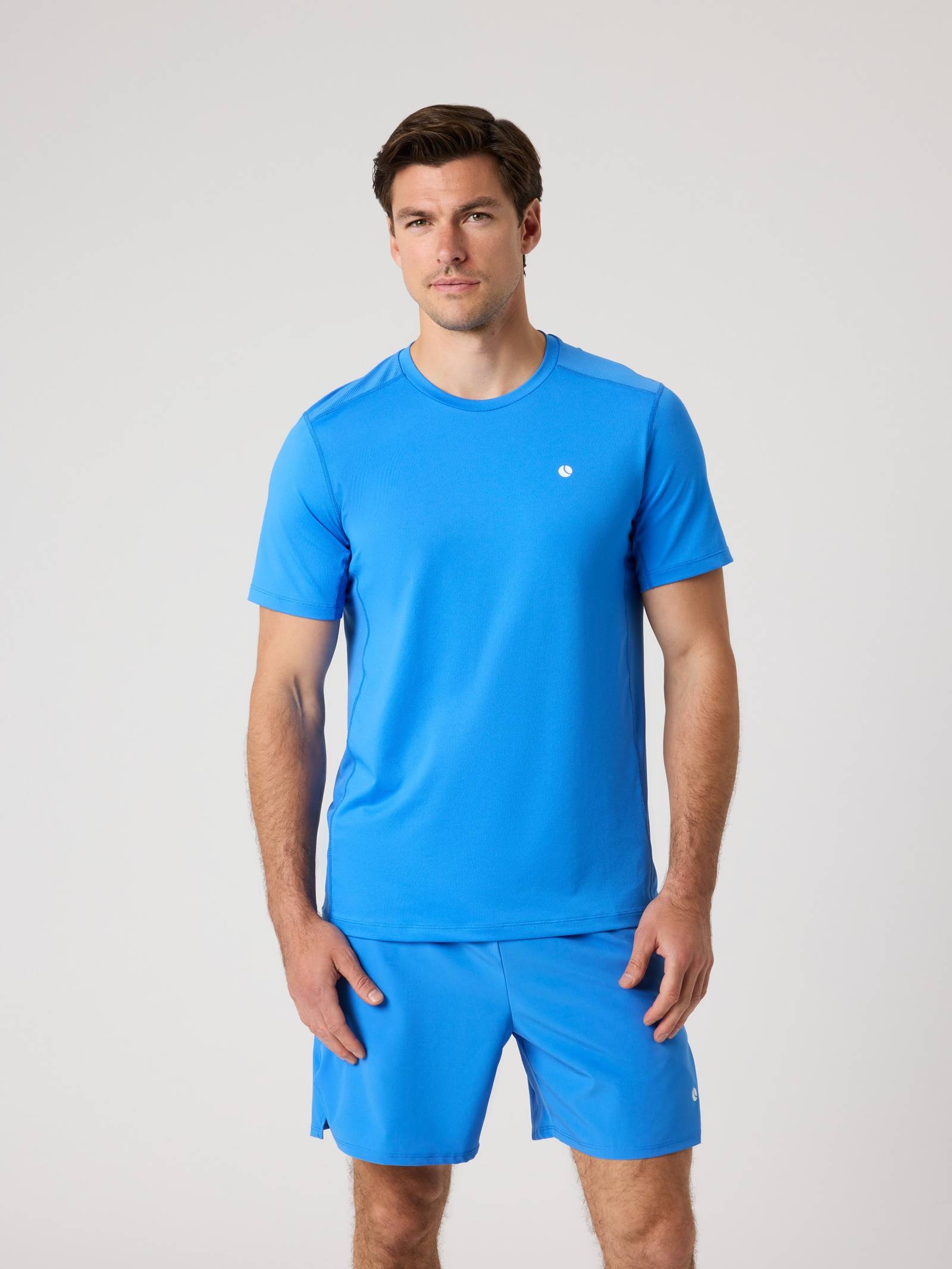 Björn Borg - Ace Mesh Panel T-Shirt Palace Blue Men - Image 1