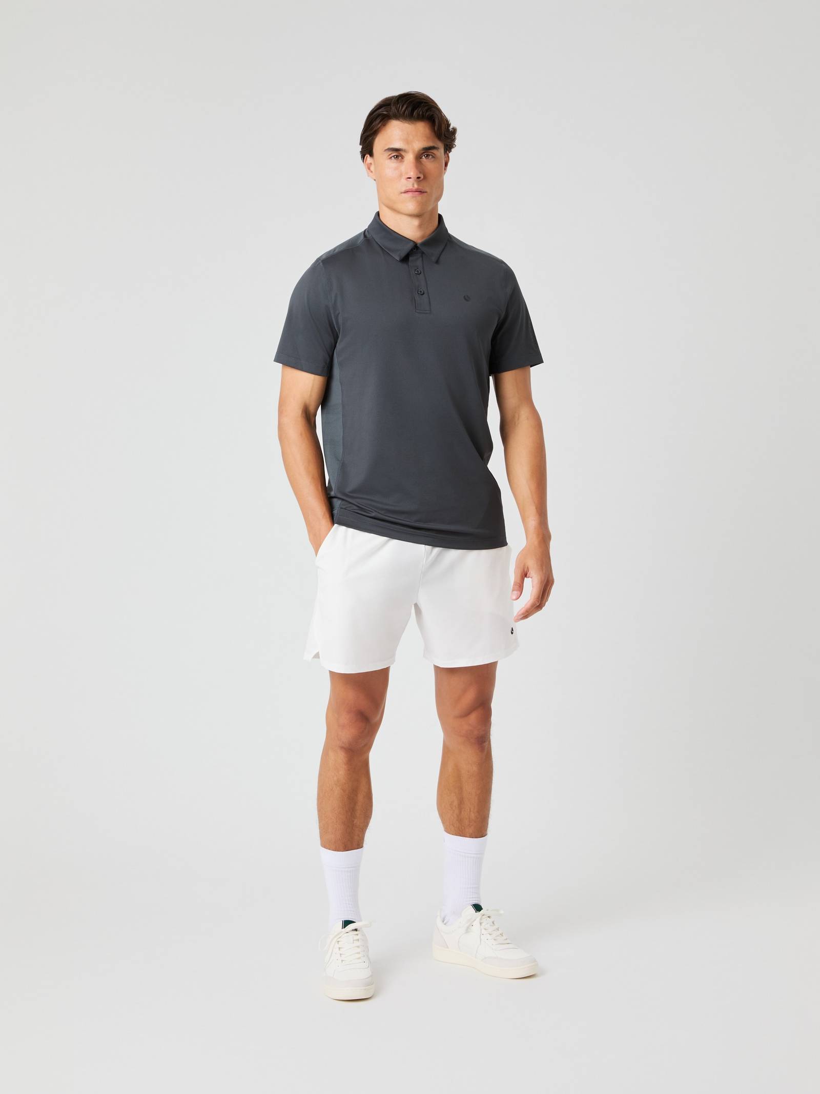 Ace Mesh Panel Polo Shirt image 1
