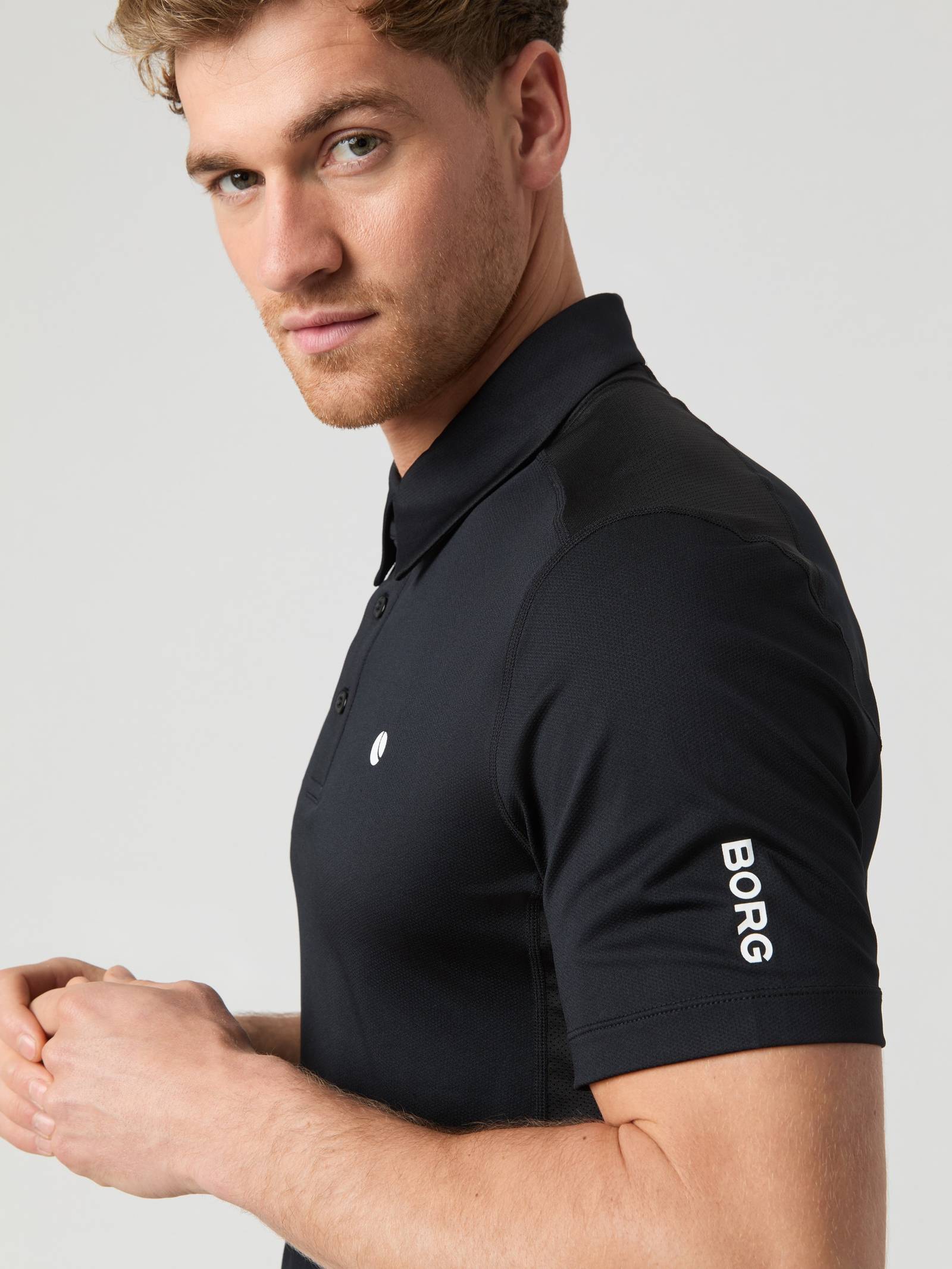 Ace Mesh Panel Polo Shirt image 4