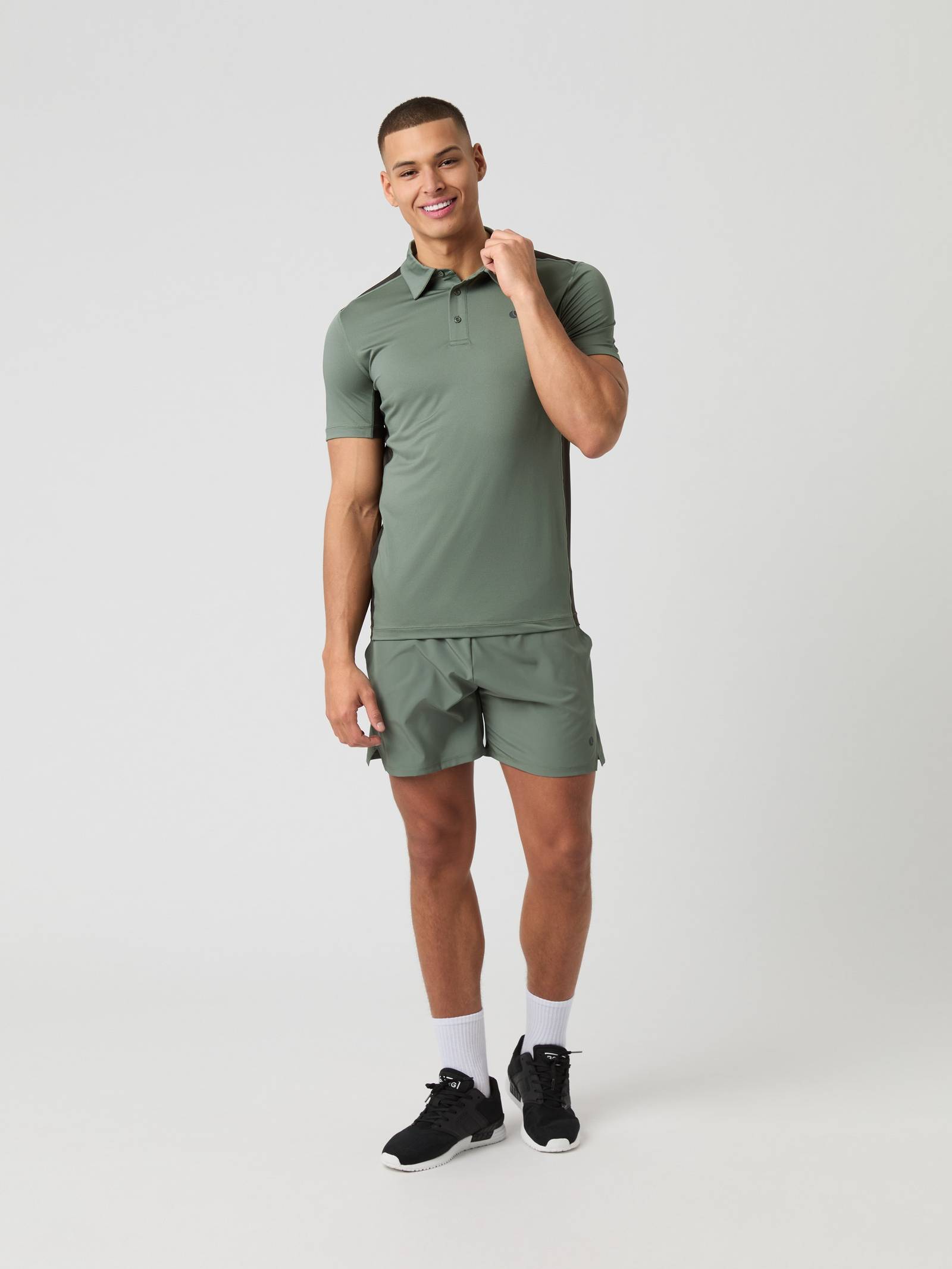 Ace Mesh Panel Polo Shirt image 3