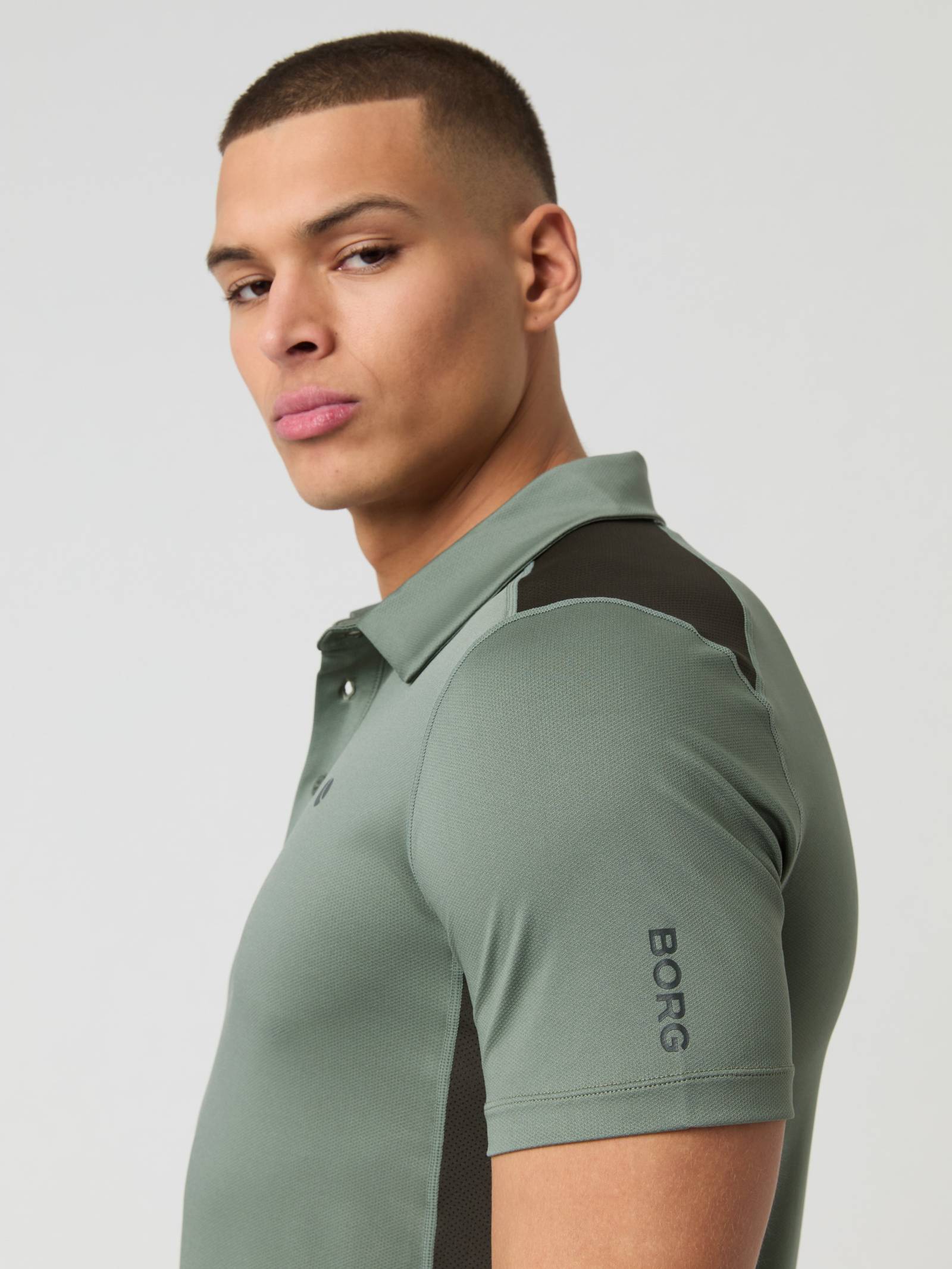 Ace Mesh Panel Polo Shirt image 5