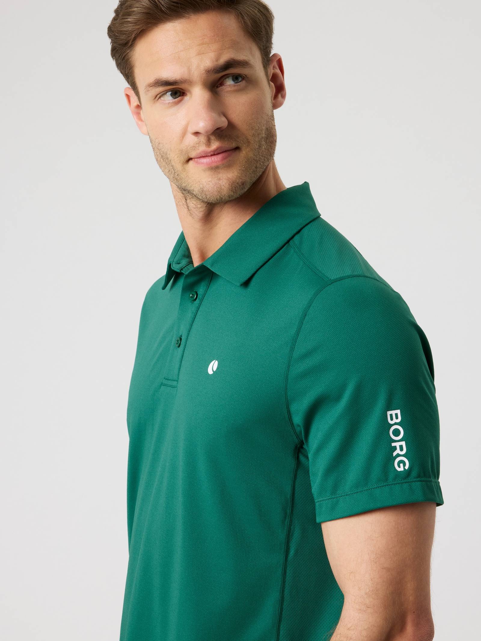 Ace Mesh Panel Polo Shirt image 6
