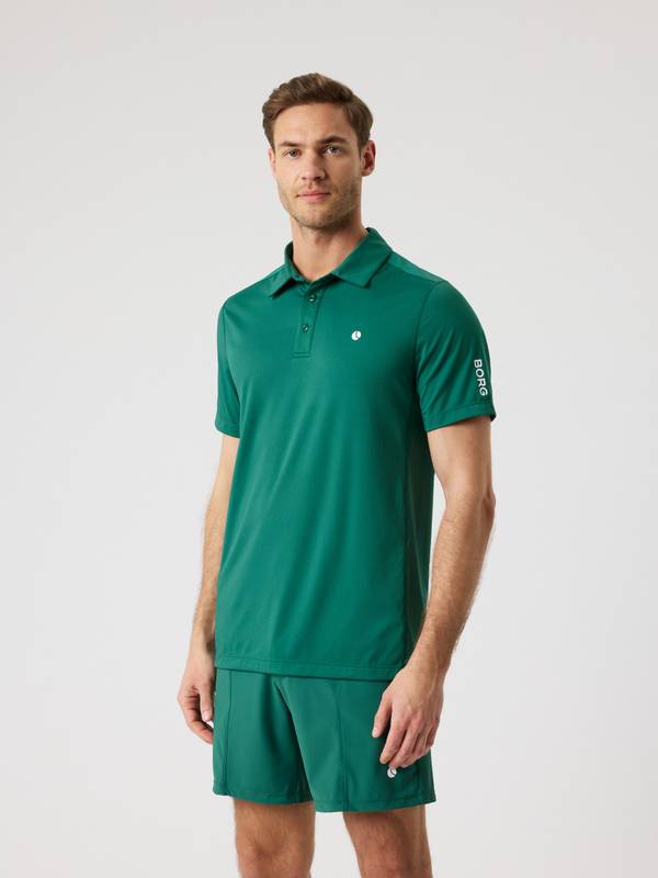 Ace Mesh Panel Polo Shirt