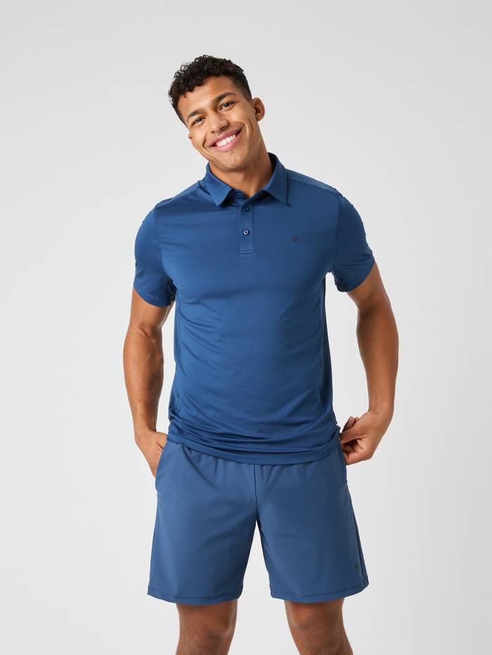 Ace Mesh Panel Polo Shirt