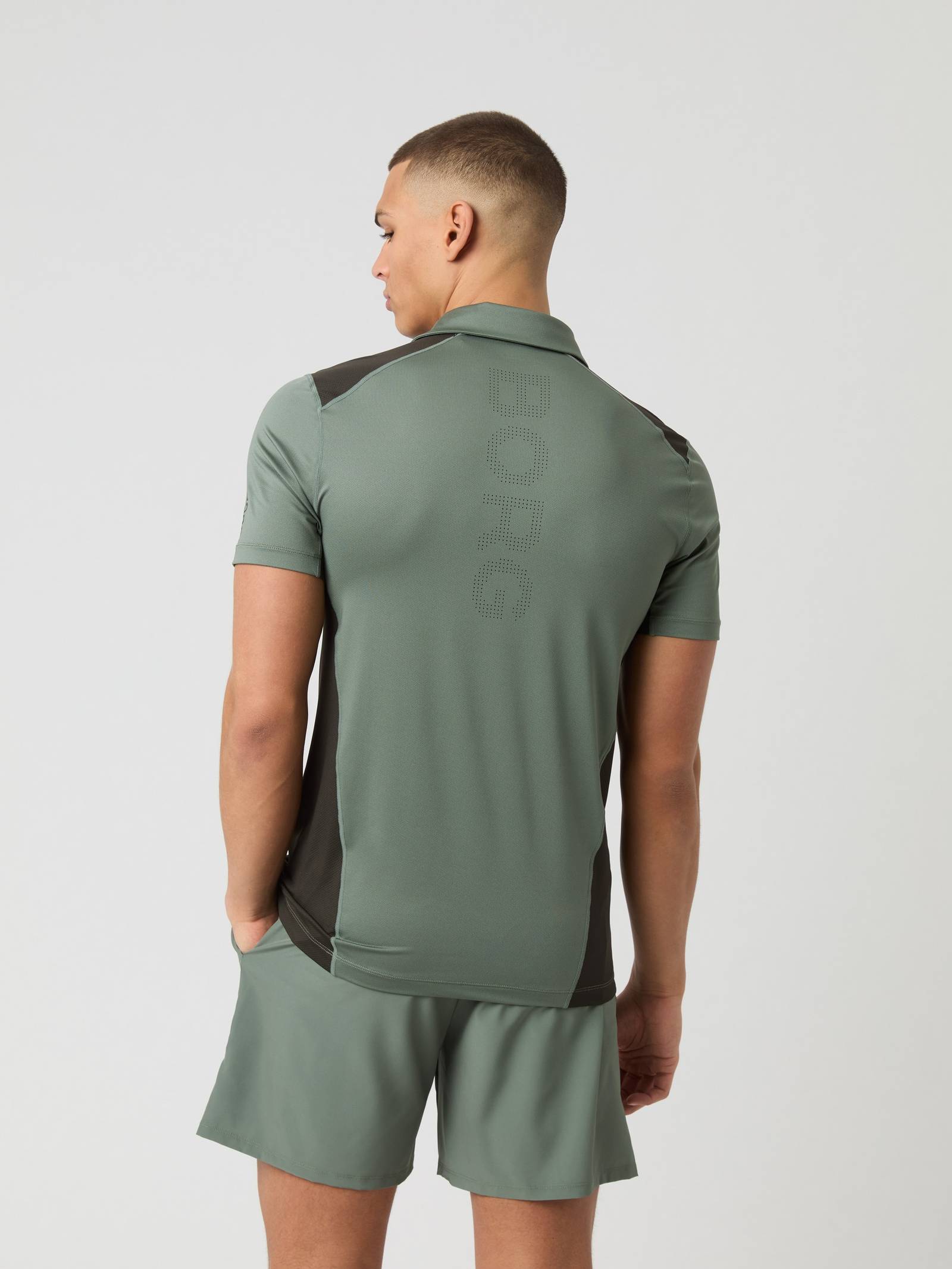 Ace Mesh Panel Polo Shirt image 2
