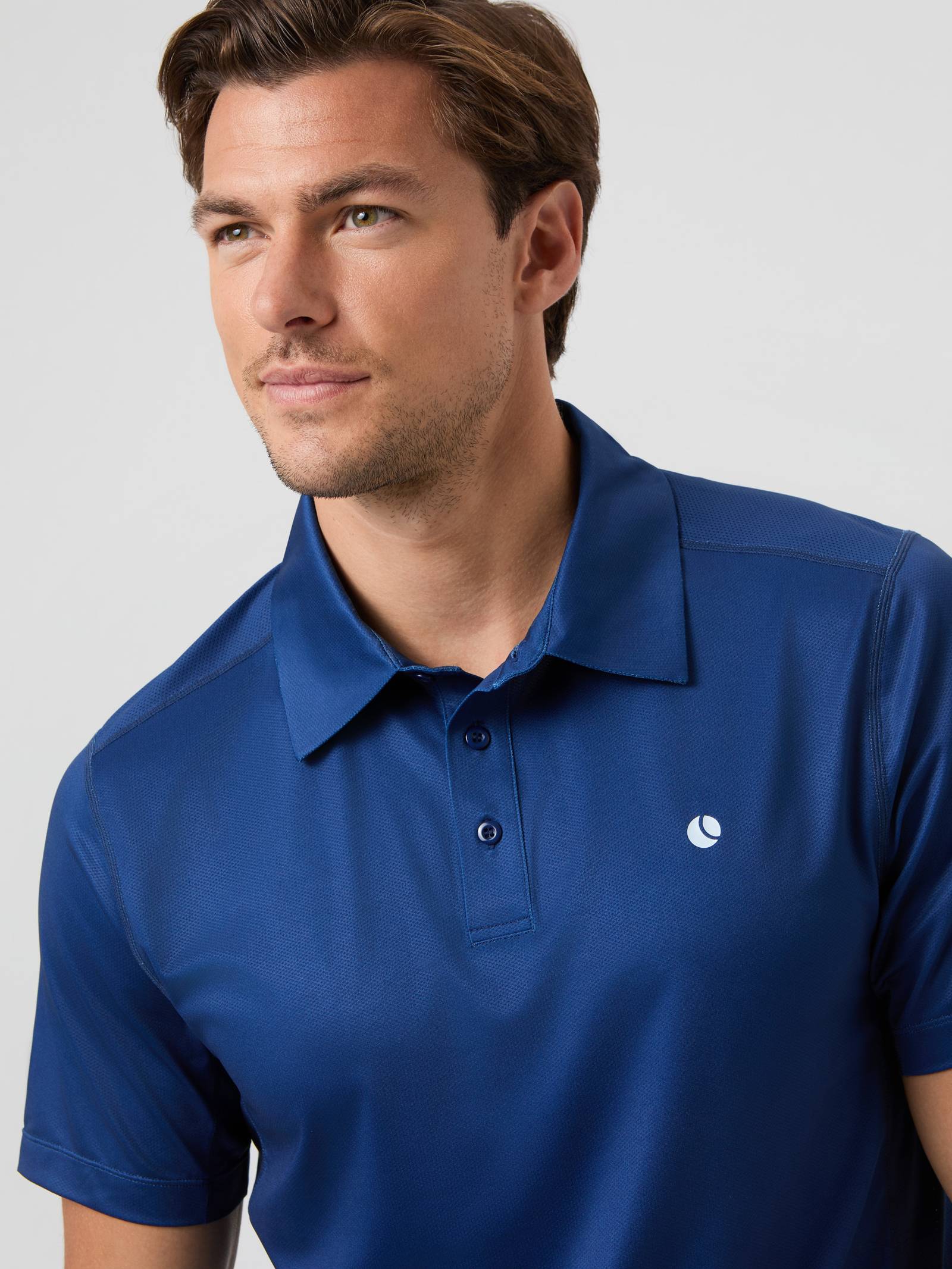 Ace Mesh Panel Polo Shirt image 1