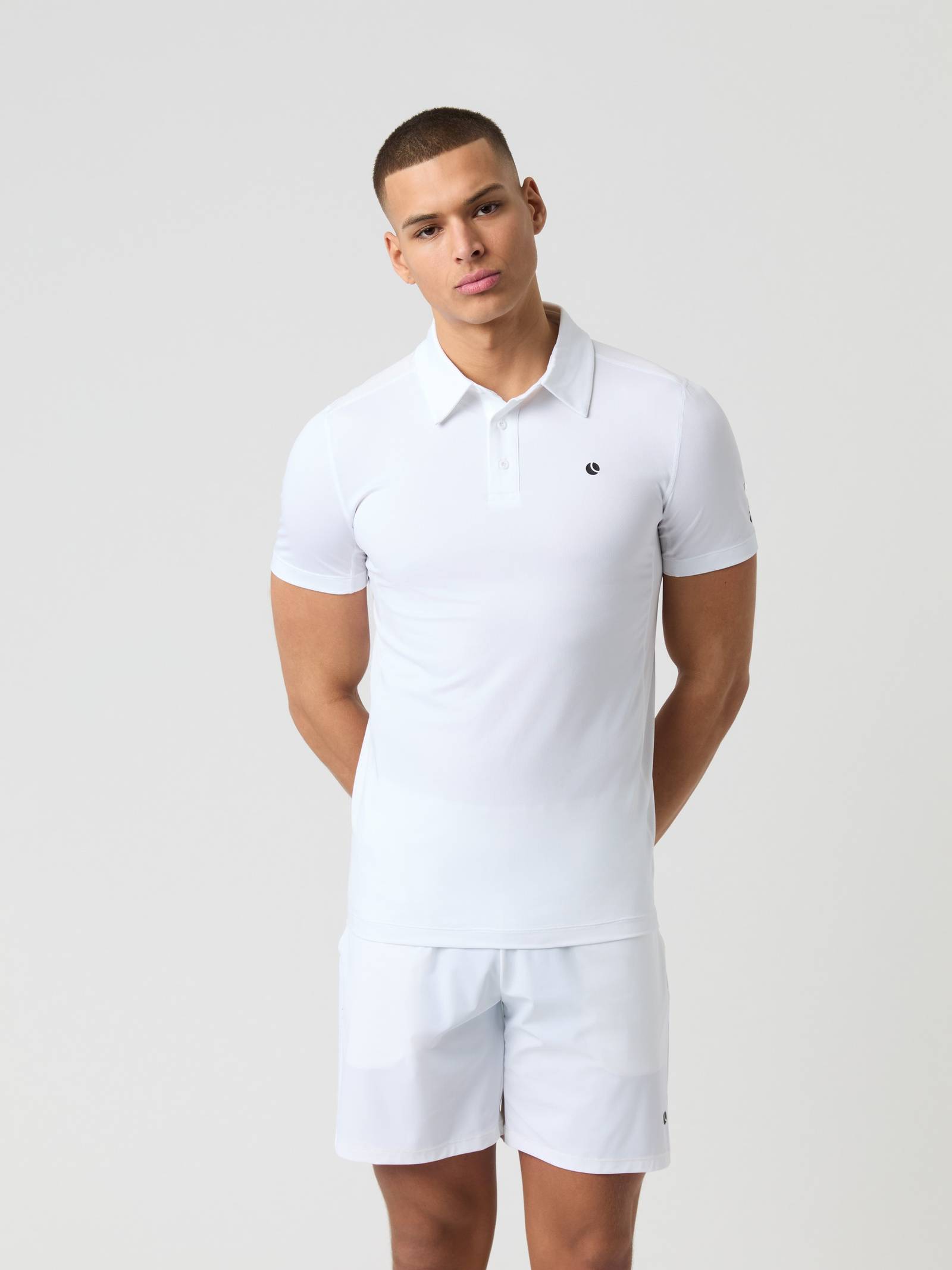 Ace Mesh Panel Polo Shirt image 1