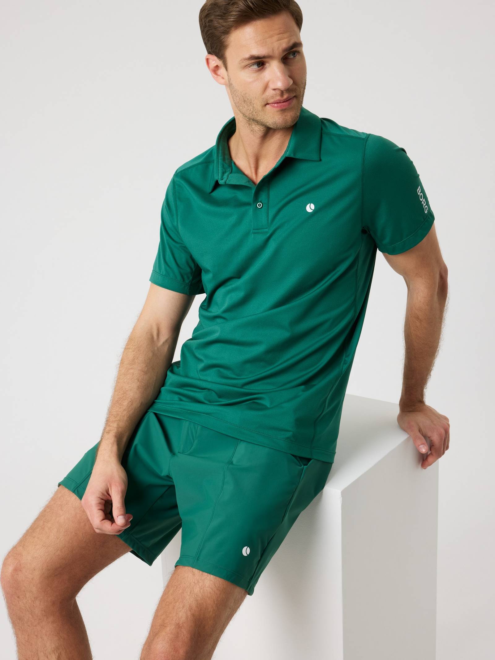 Ace Mesh Panel Polo Shirt image 7