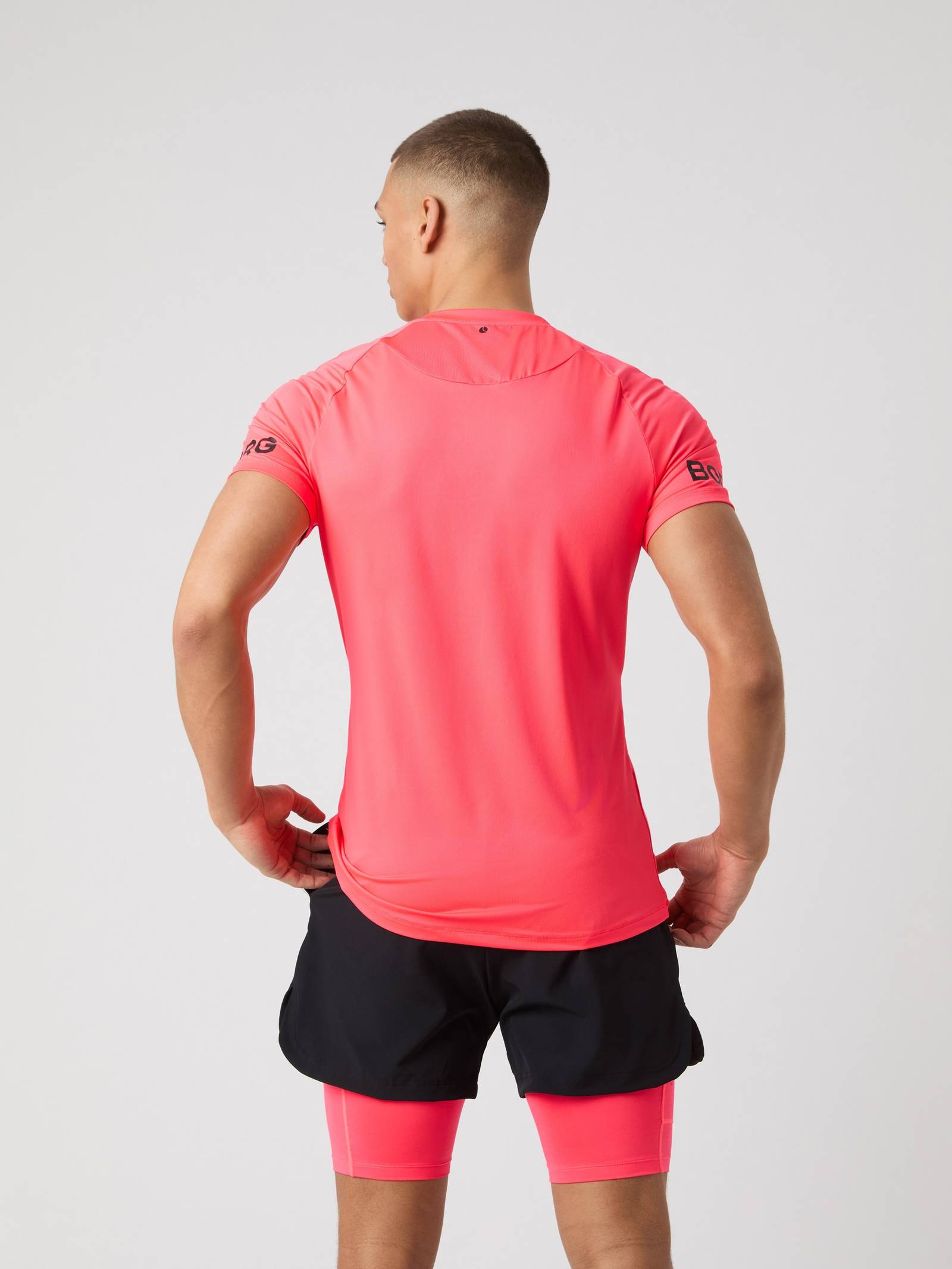 Borg Mesh Panel T-Shirt image 2