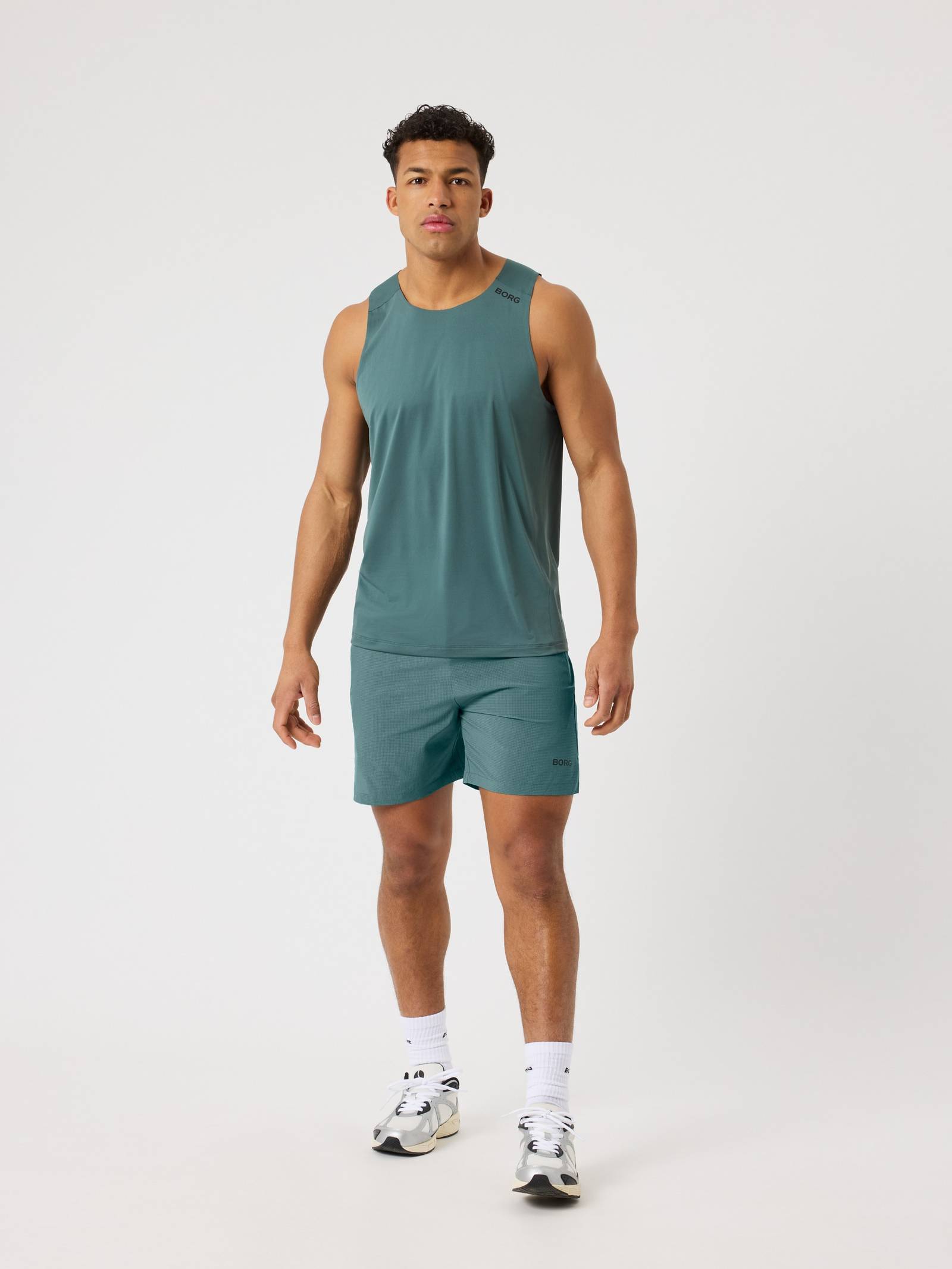 Borg Zip Shorts 7 Inch image 3