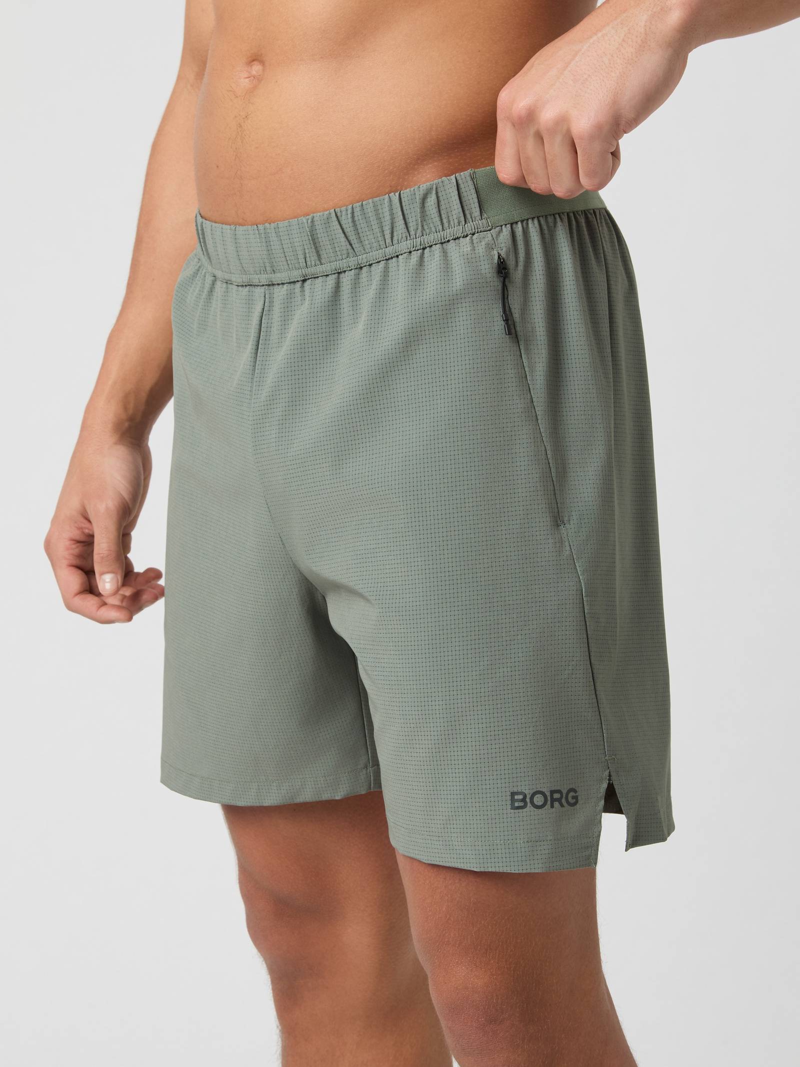 Borg Zip Shorts image 1
