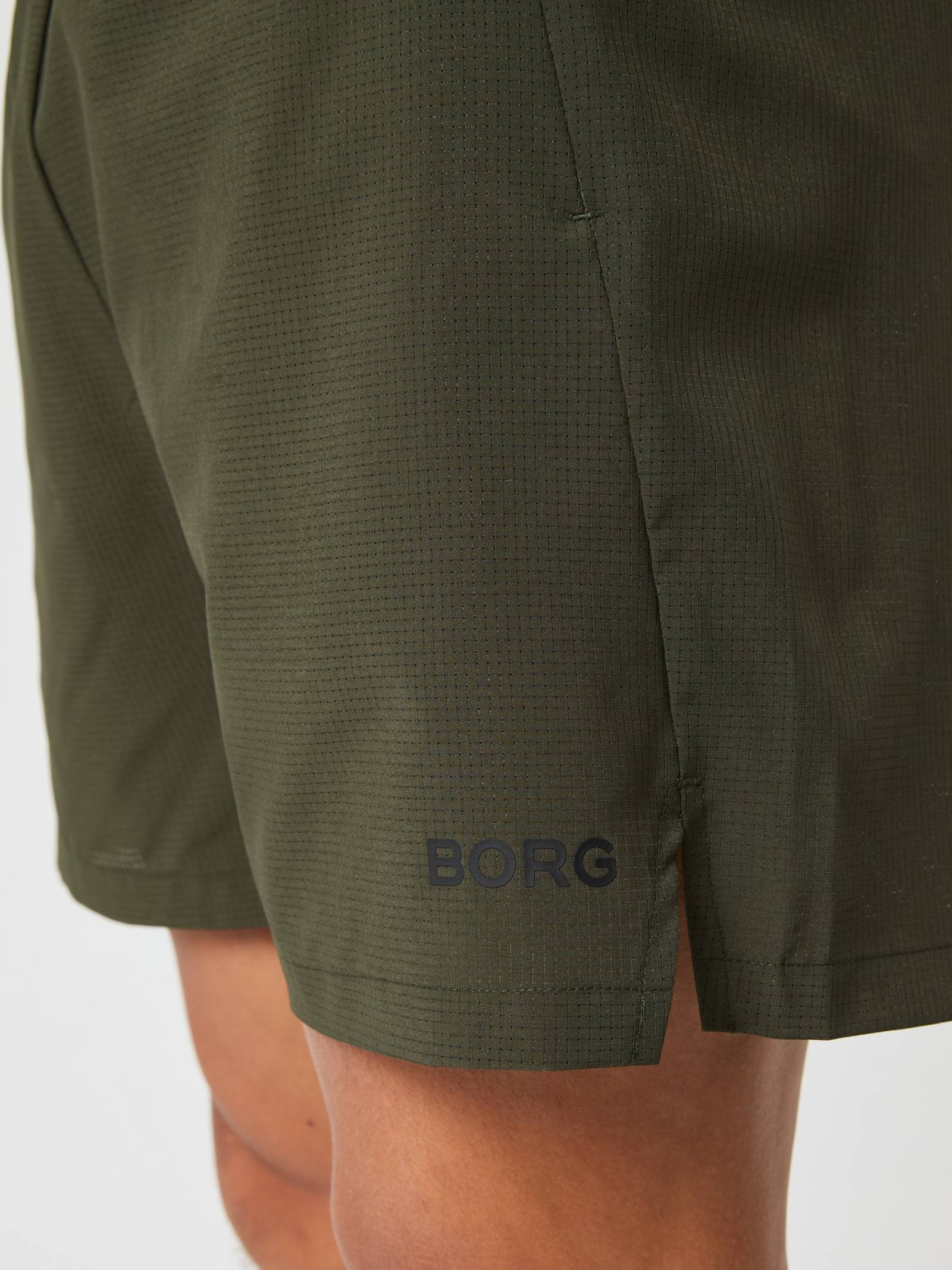 Borg Zip Shorts 7 Inch image 4