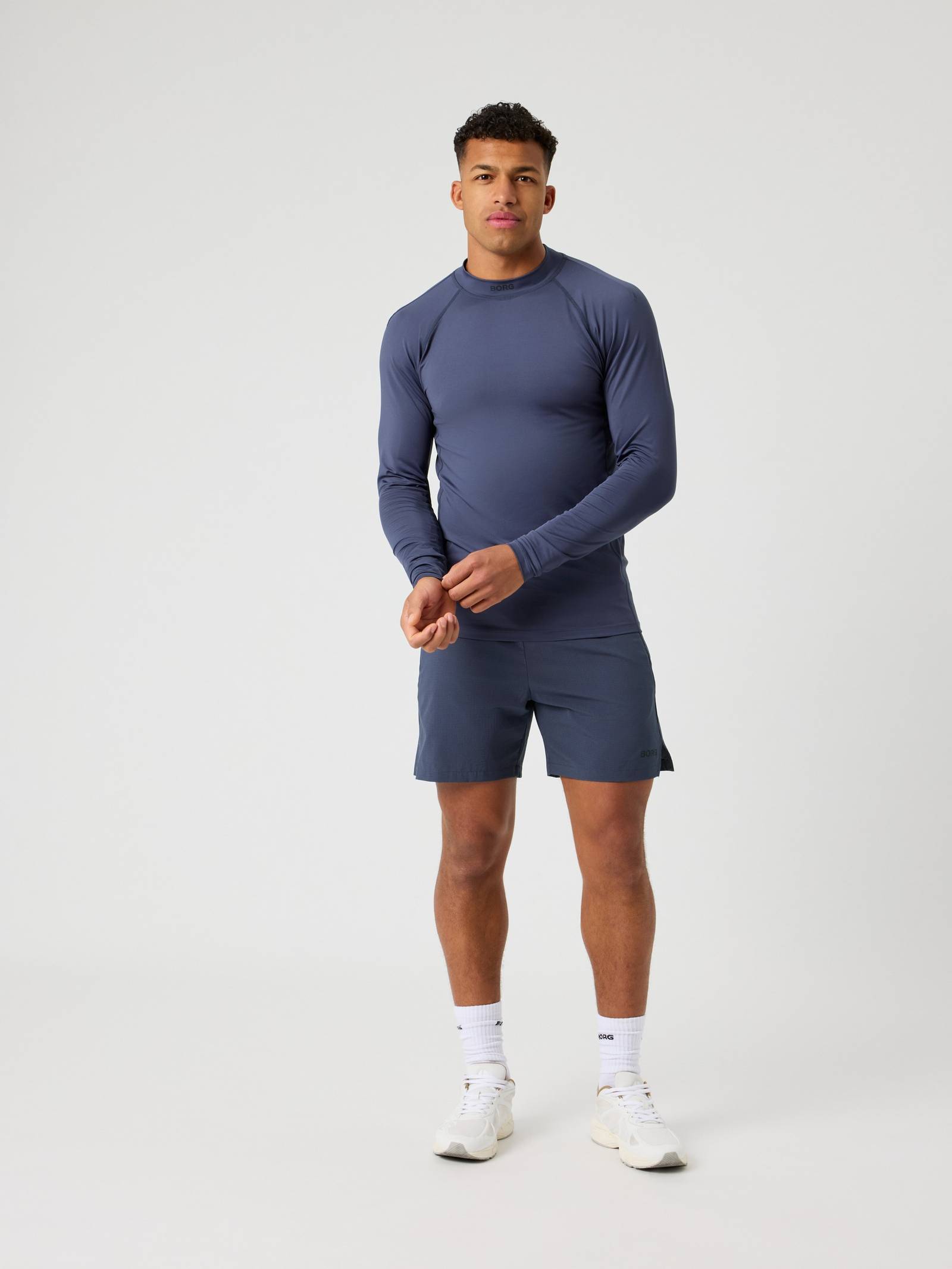 Borg Zip Shorts 7 Inch image 3