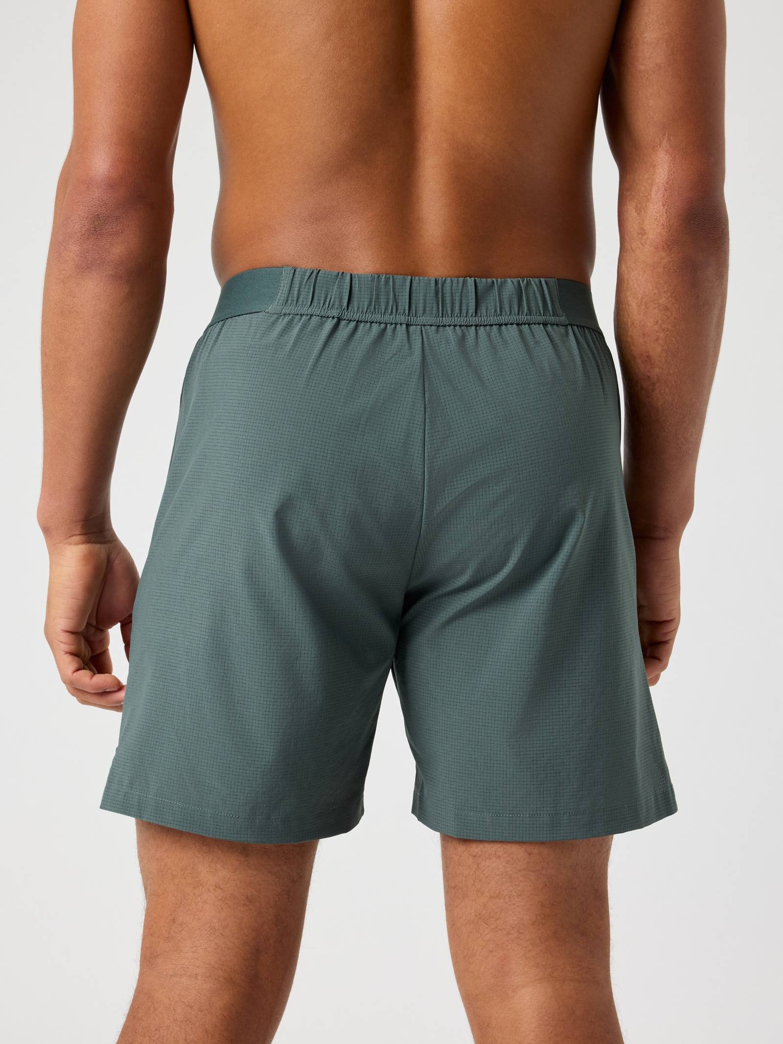 Borg Zip Shorts 7 Inch image 2