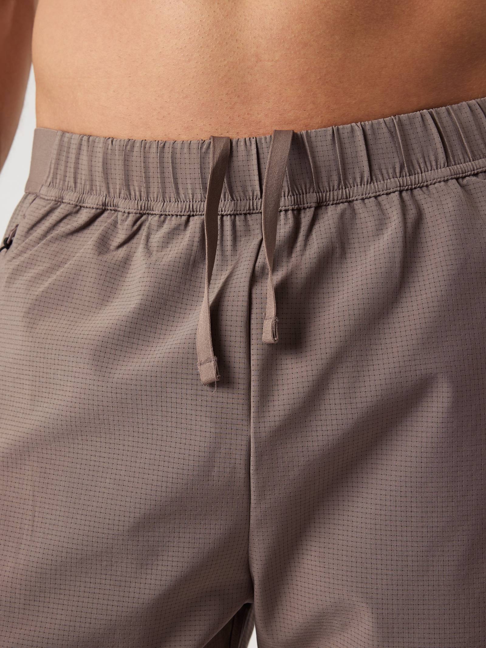 Borg Zip Shorts 7 Inch image 7