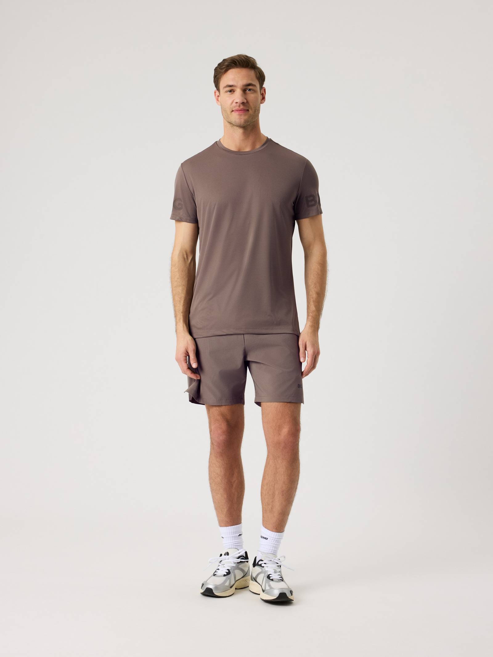 Borg Zip Shorts 7 Inch image 3