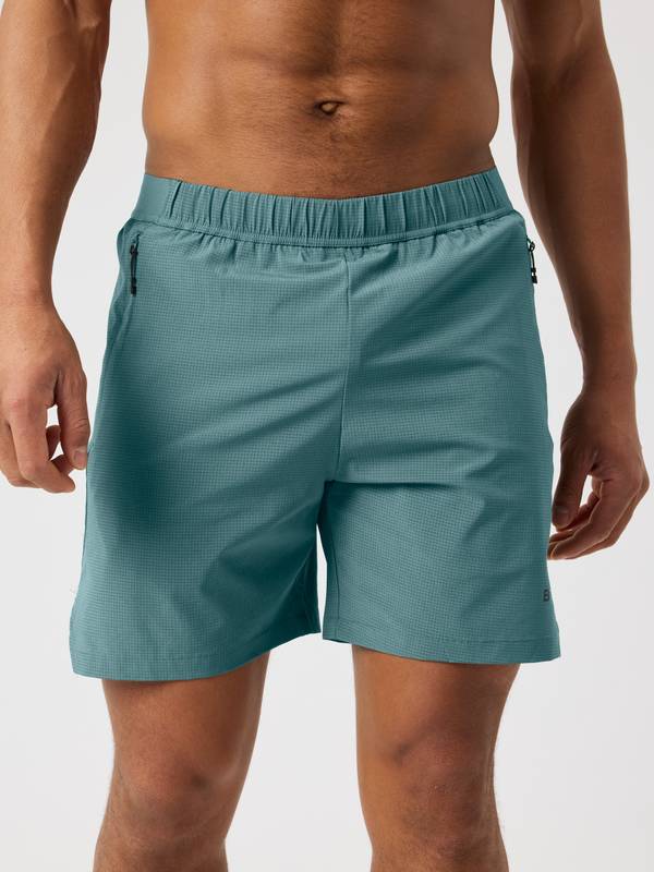 Borg Zip Shorts 7 Inch