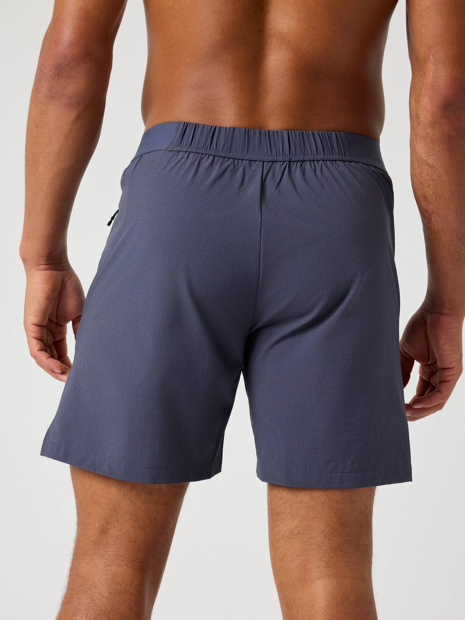 Borg Zip Shorts 7 Inch image 2