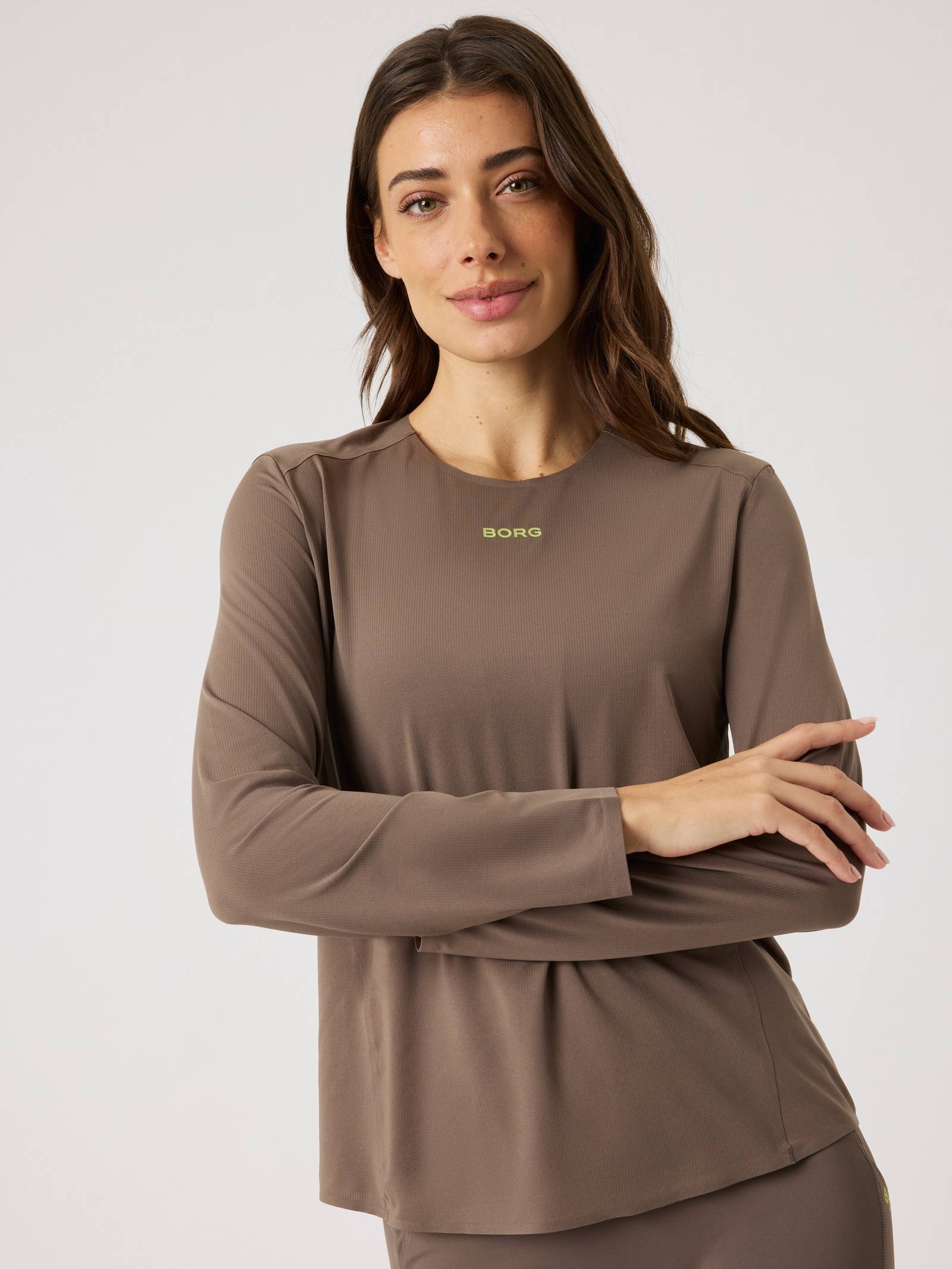 Björn Borg - Borg Running Feather Long Sleeve T-Shirt Falcon Dames - Image 1