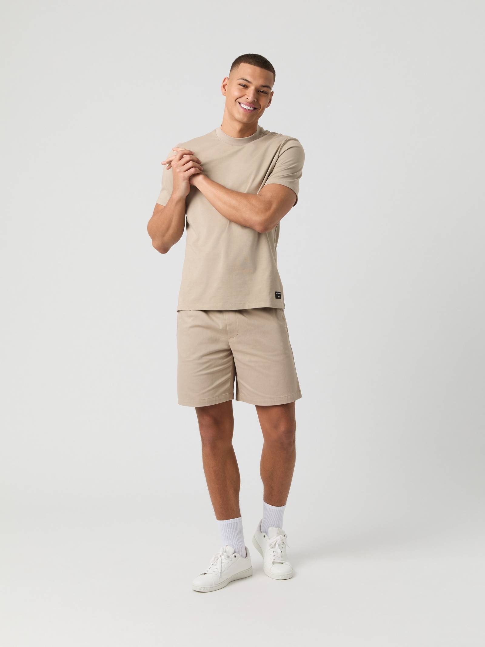 Centre Woven Drawstring Shorts image 1
