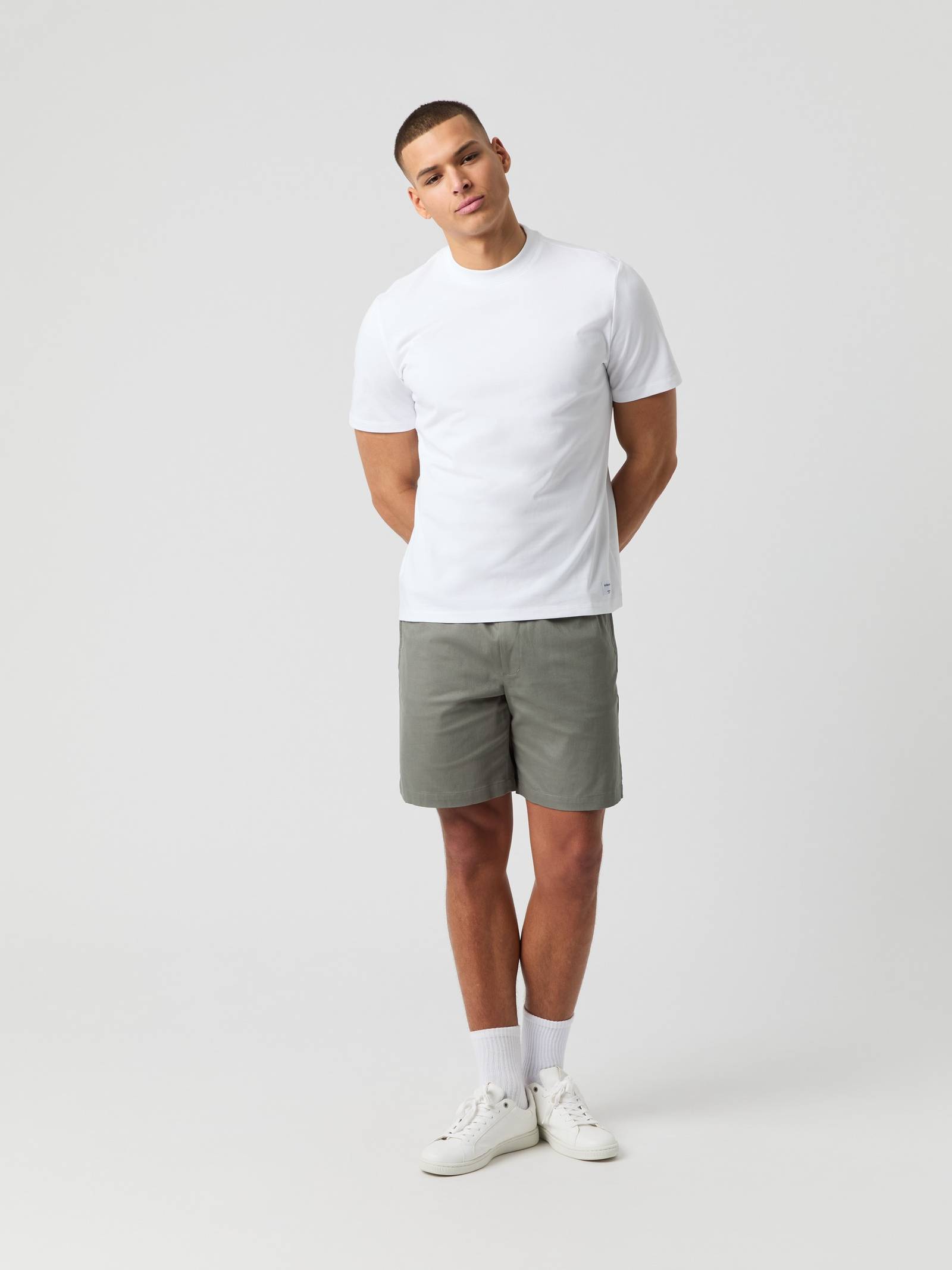 Centre Woven Drawstring Shorts image 1