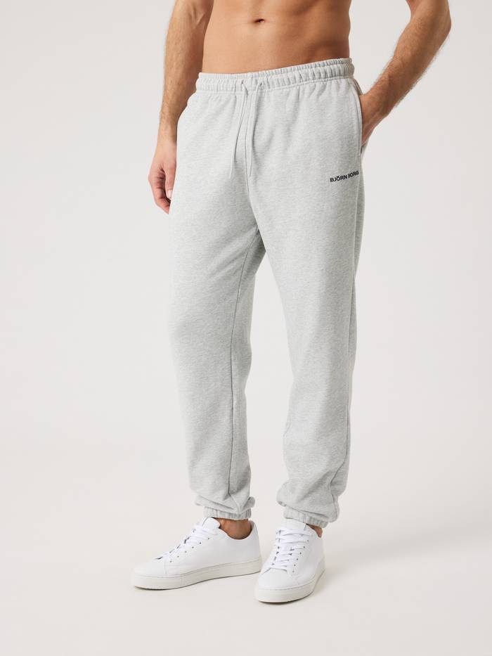 Björn Borg - Borg Classic Sweatpants Ultra Light Grey Melange