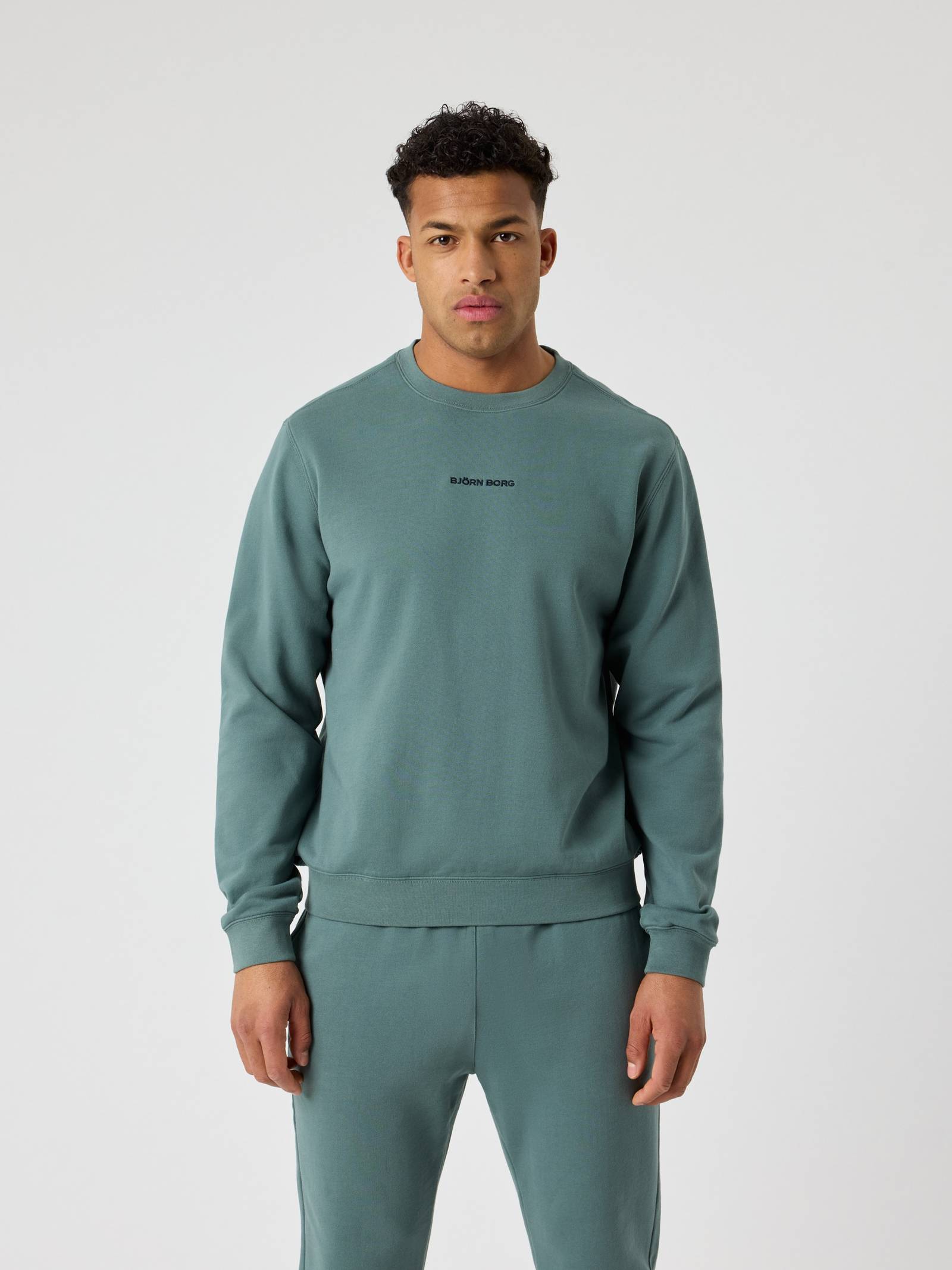 Björn Borg - Borg Classic Sweatshirt Balsam Green Men - Image 1