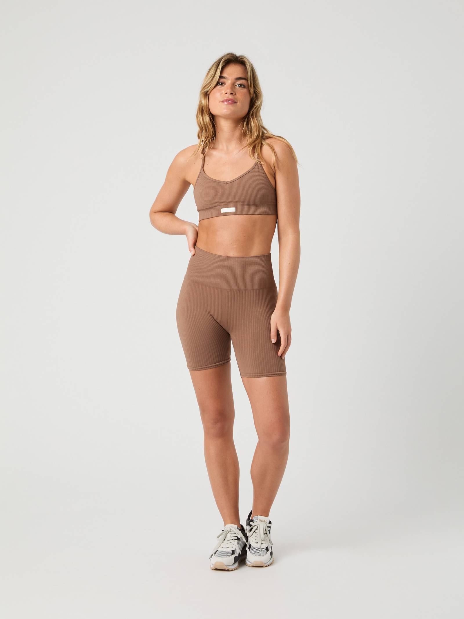 Studio Seamless Ribbed Shorts image 4
