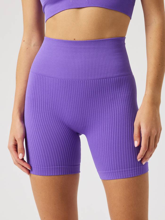 Björn Borg - Studio Seamless Ribbed Shorts Simply Purple