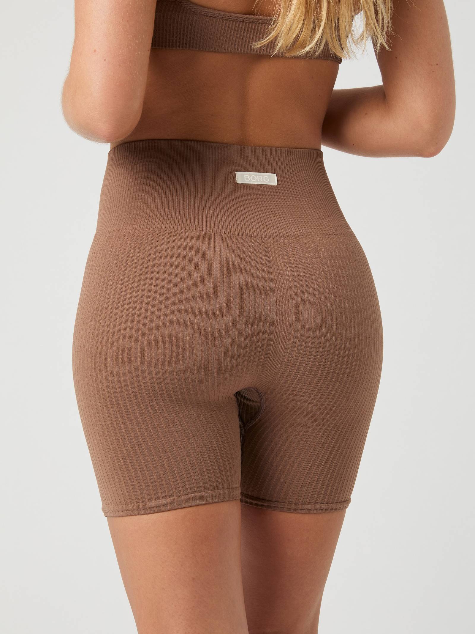 Studio Seamless Ribbed Shorts image 6