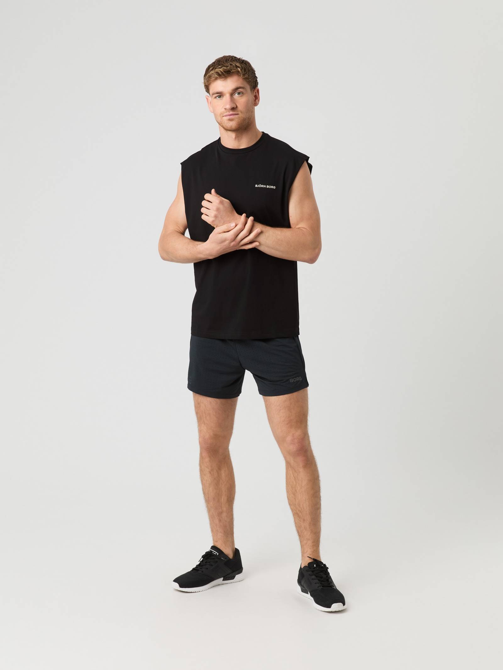 Borg Gym Sleeveless T-Shirt image 3