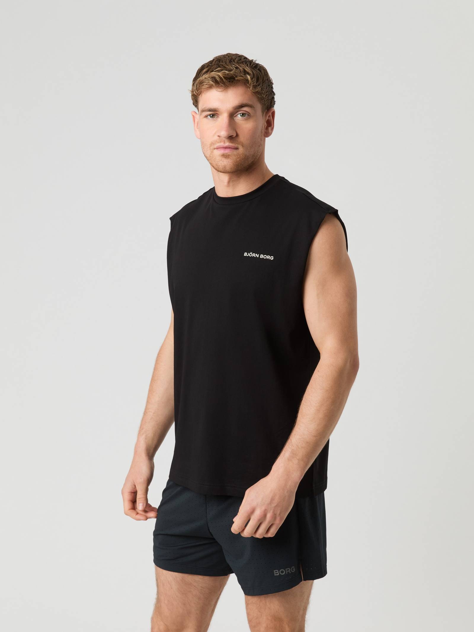 Borg Gym Sleeveless T-Shirt image 1