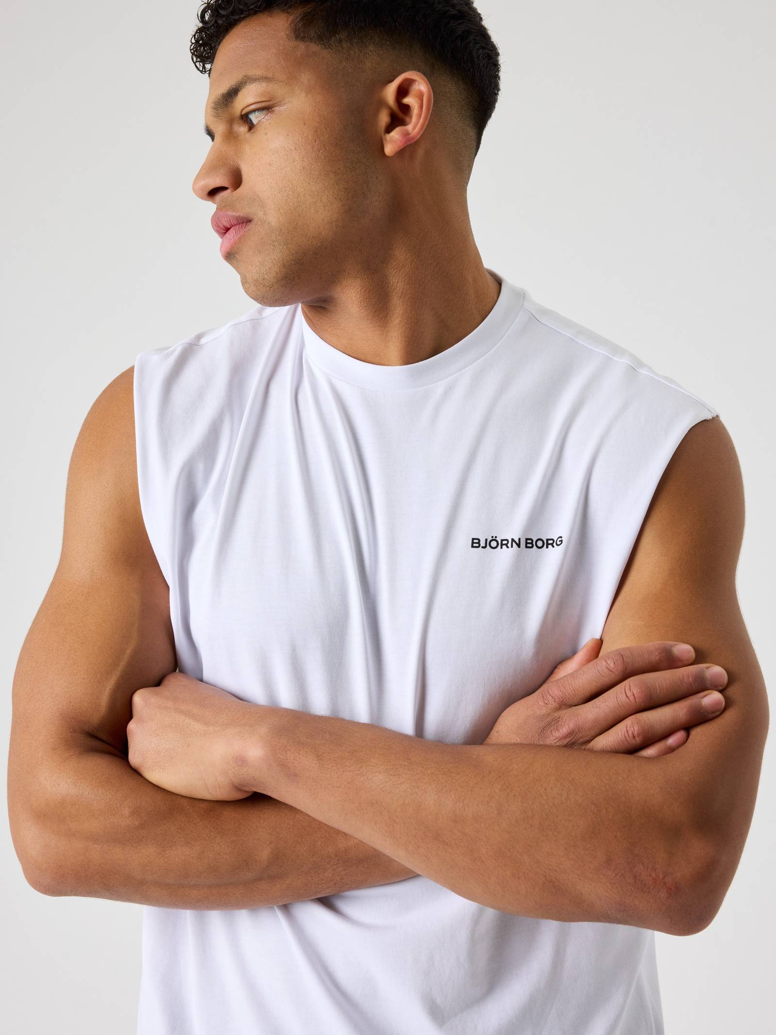 Borg Gym Sleeveless T-Shirt image 4