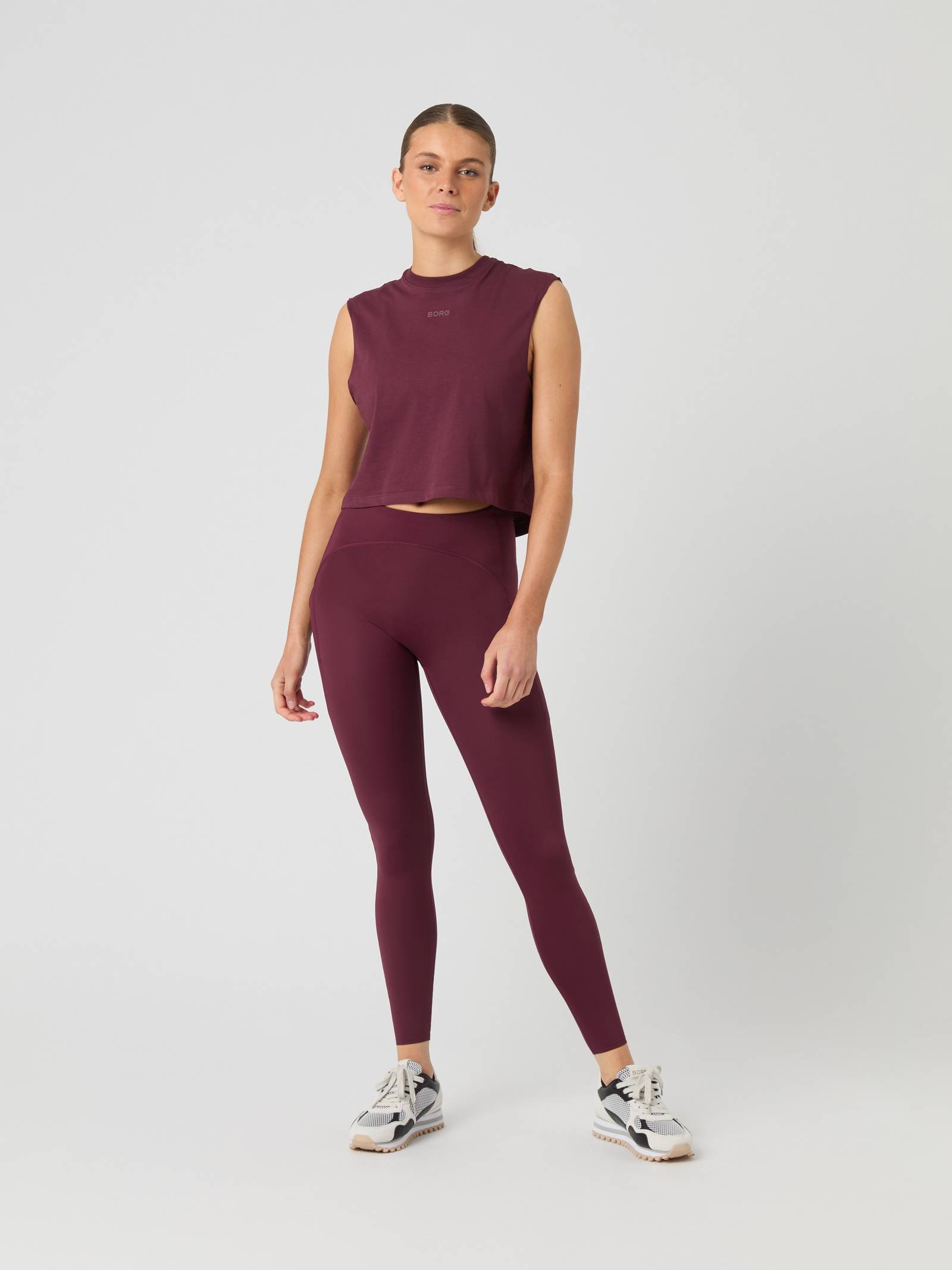 Borg Cropped Tank Top image 3