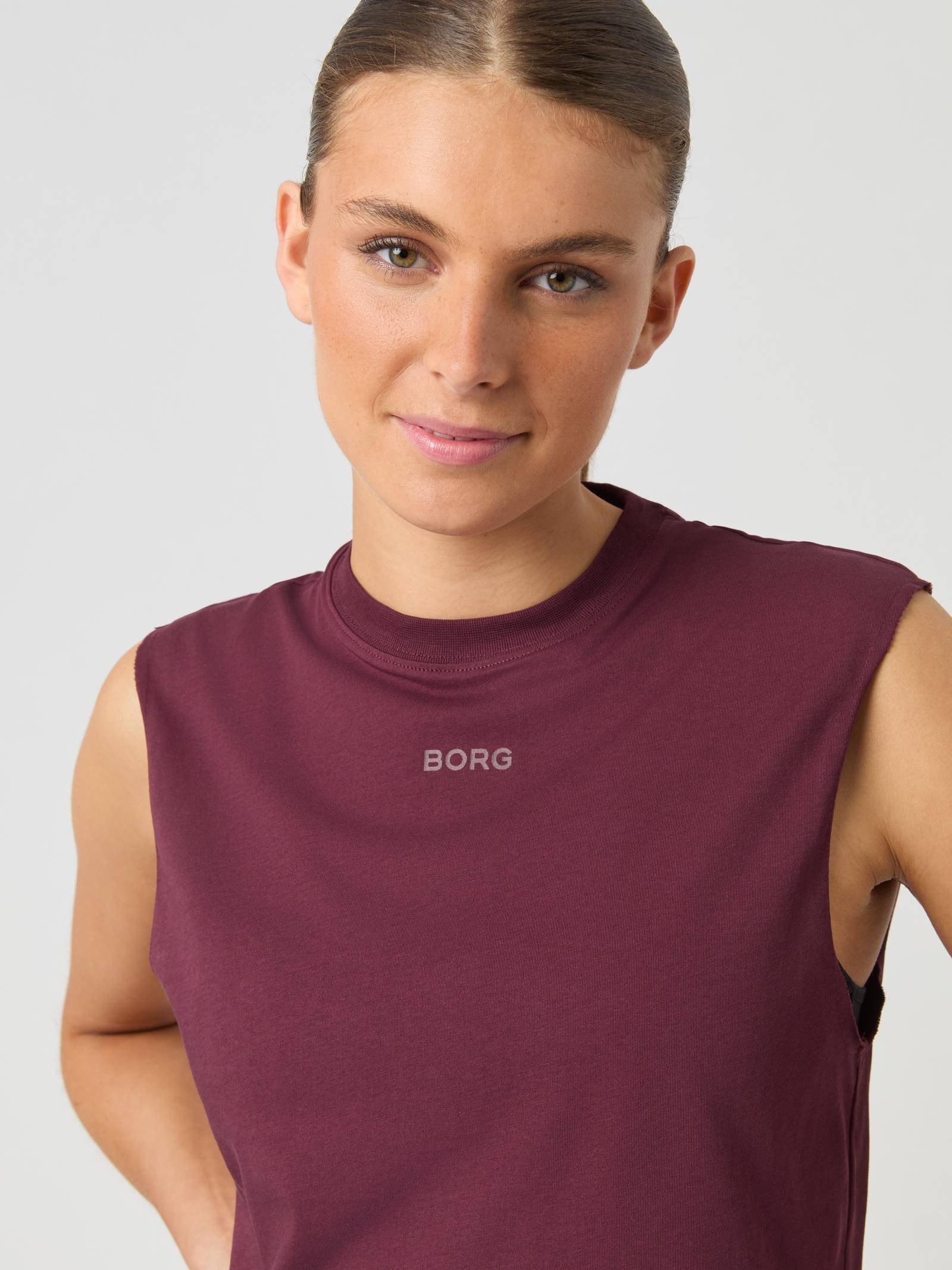 Borg Cropped Tank Top image 4