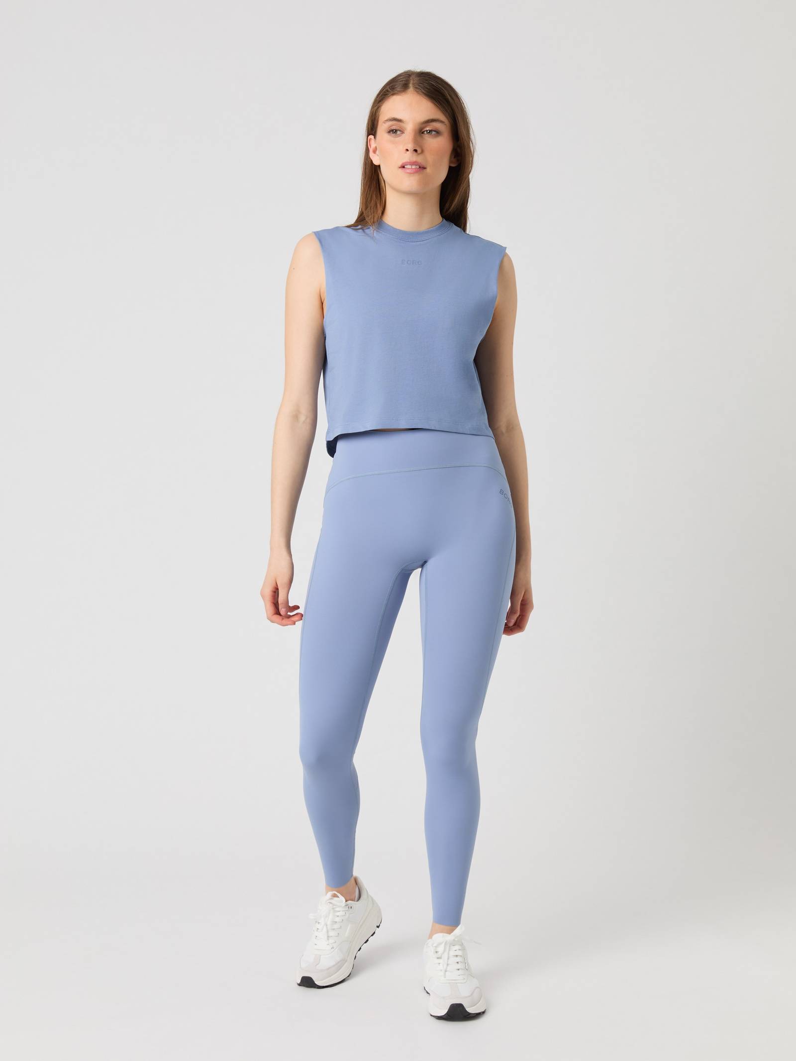 Borg Cropped Tank Top image 3