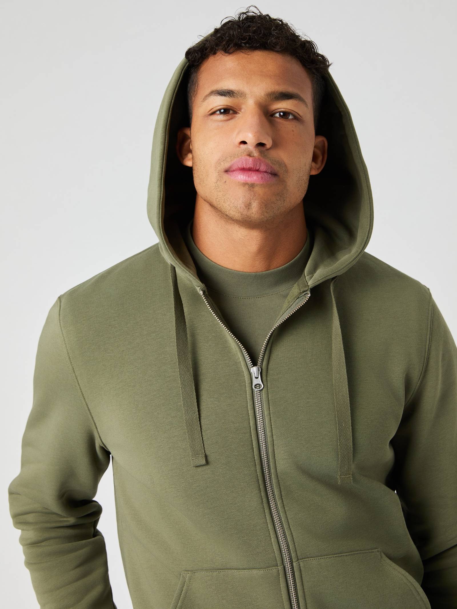 Centre Zip Hoodie image 4