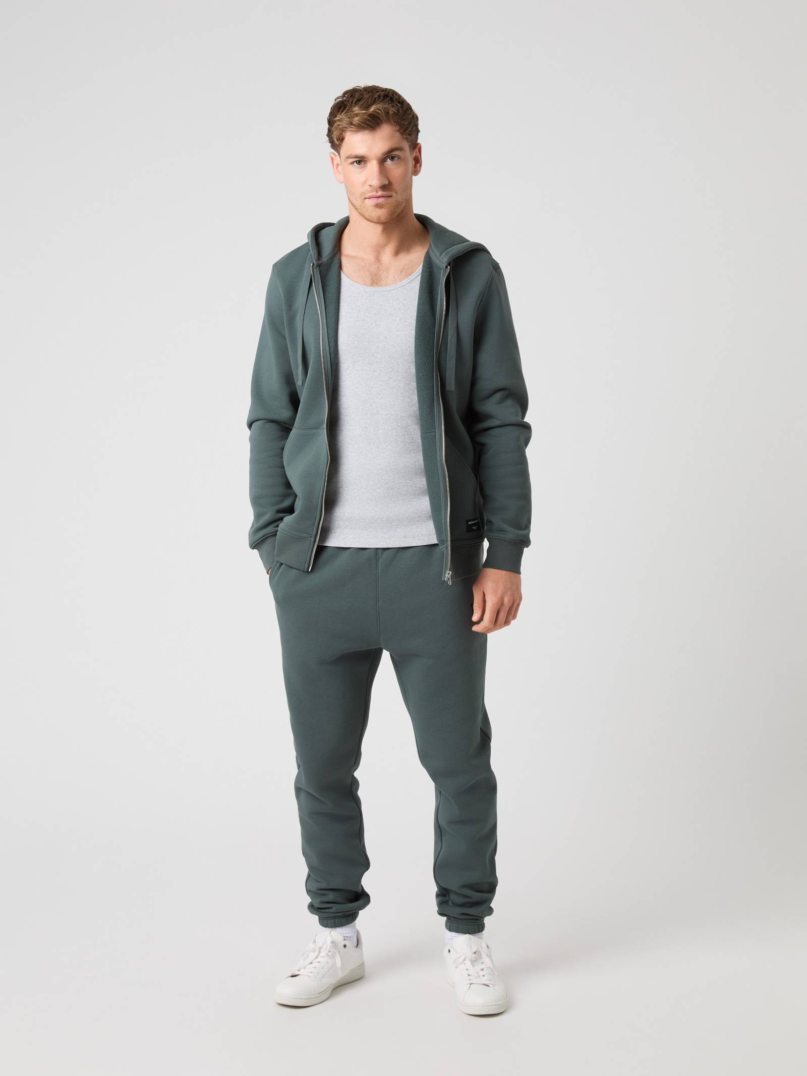 Centre Zip Hoodie image 5