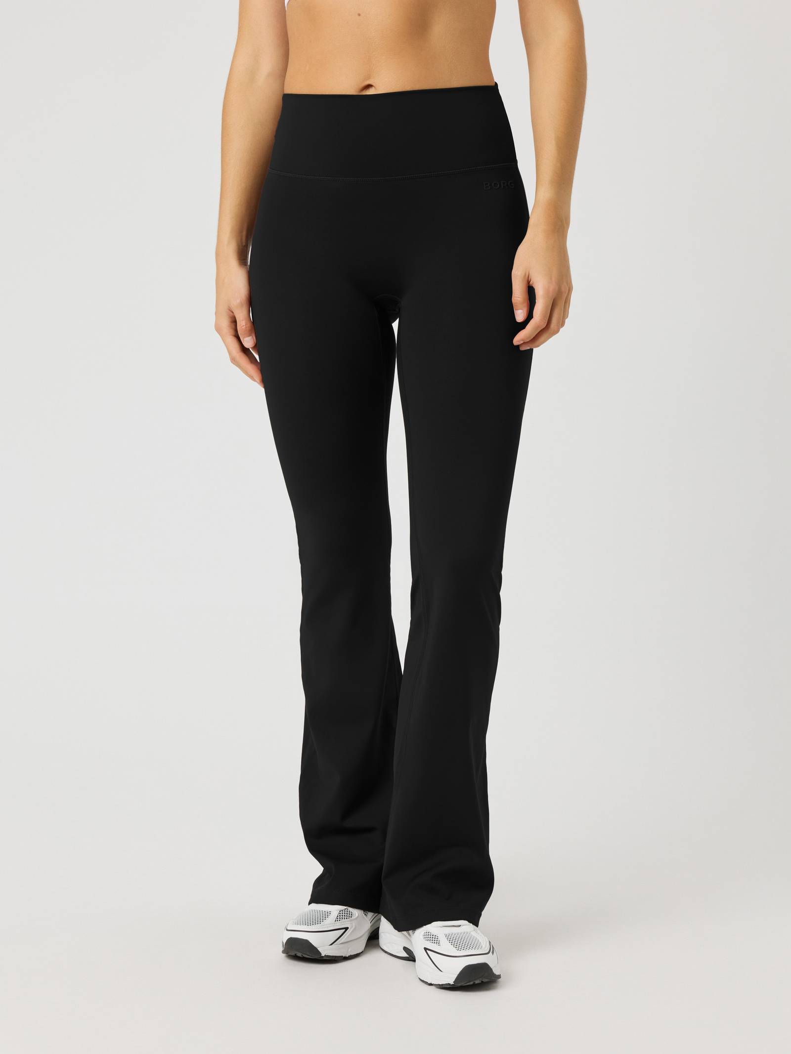 Björn Borg - Borg Flare Tights Tall Black Beauty Women - Image 1