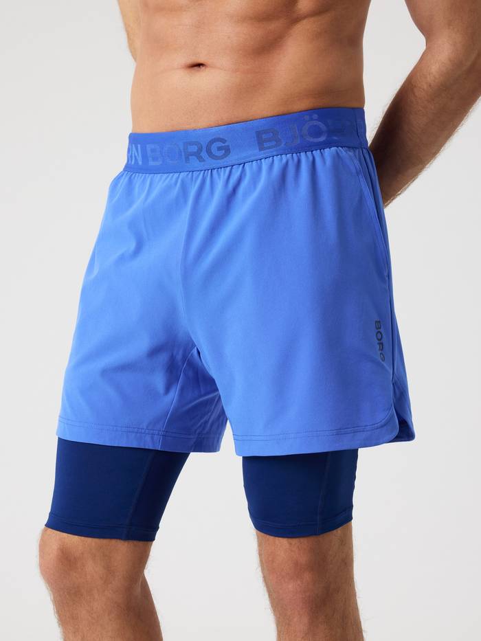 Björn Borg - Borg 2 In 1 Shorts Amparo Blue