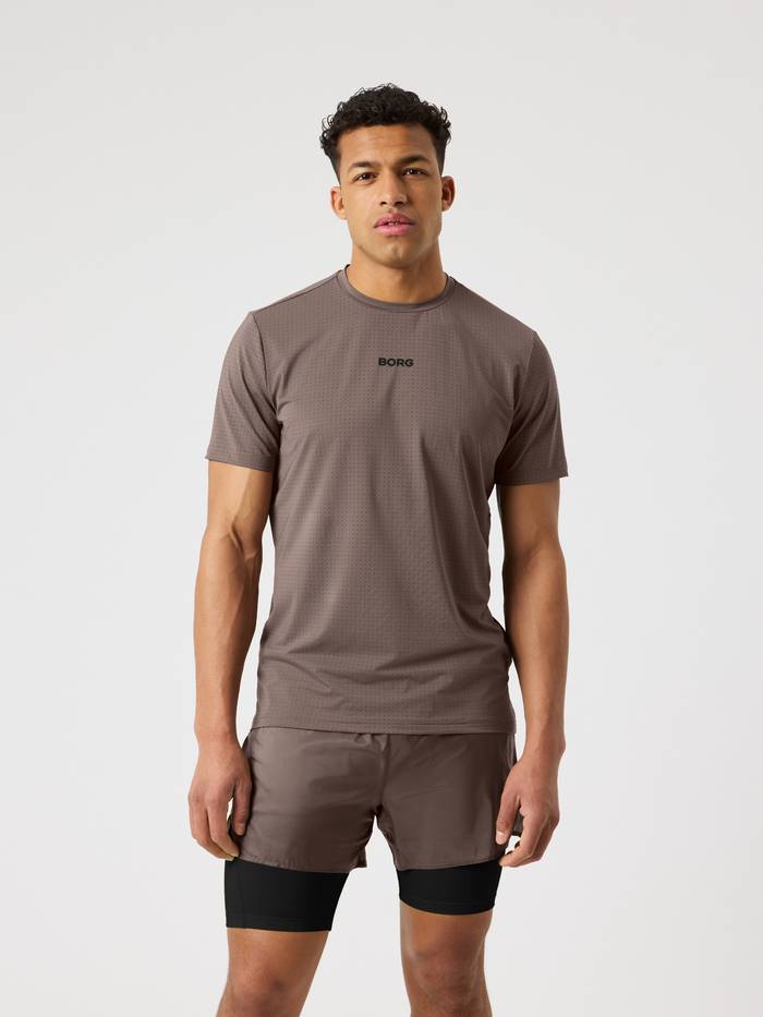 Björn Borg - Borg Running Perforated T-Shirt Falcon