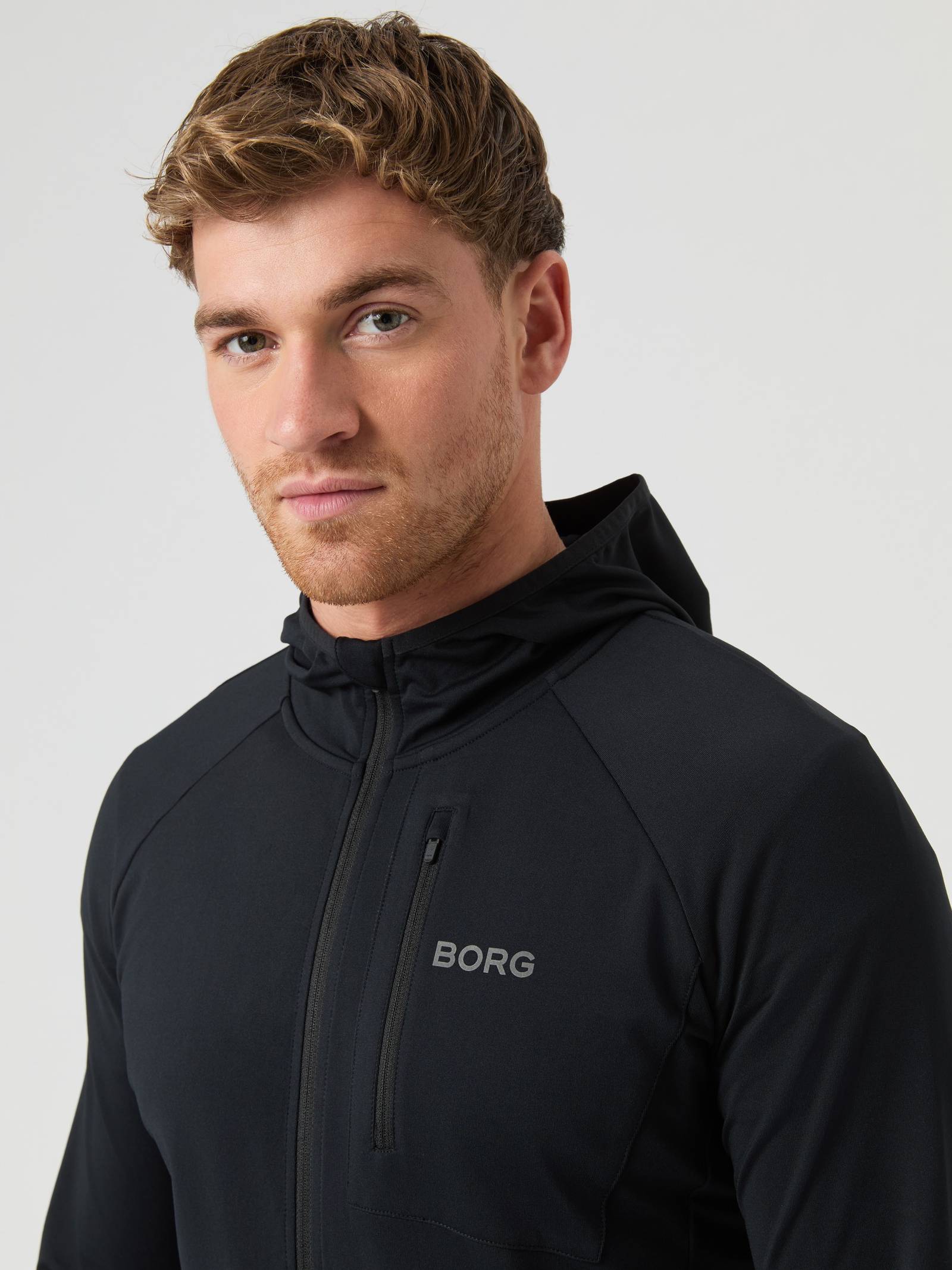 Borg Running Mid Layer Hood image 6