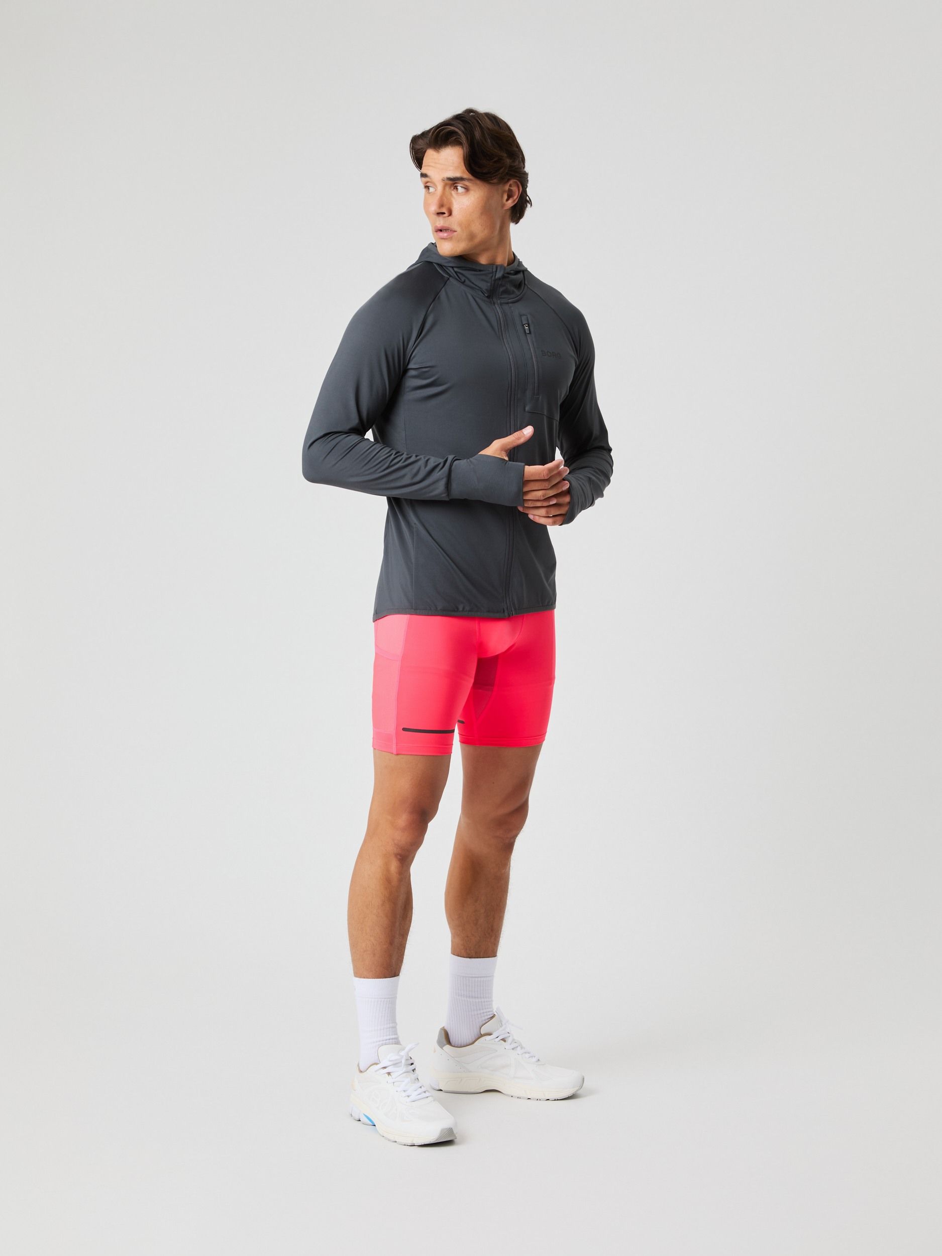 Borg Running Jacket - Men - Grey | Björn Borg