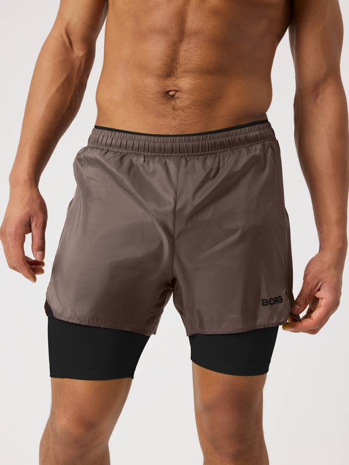 Björn Borg - Borg Performance Shorts 2 In 1 Falcon