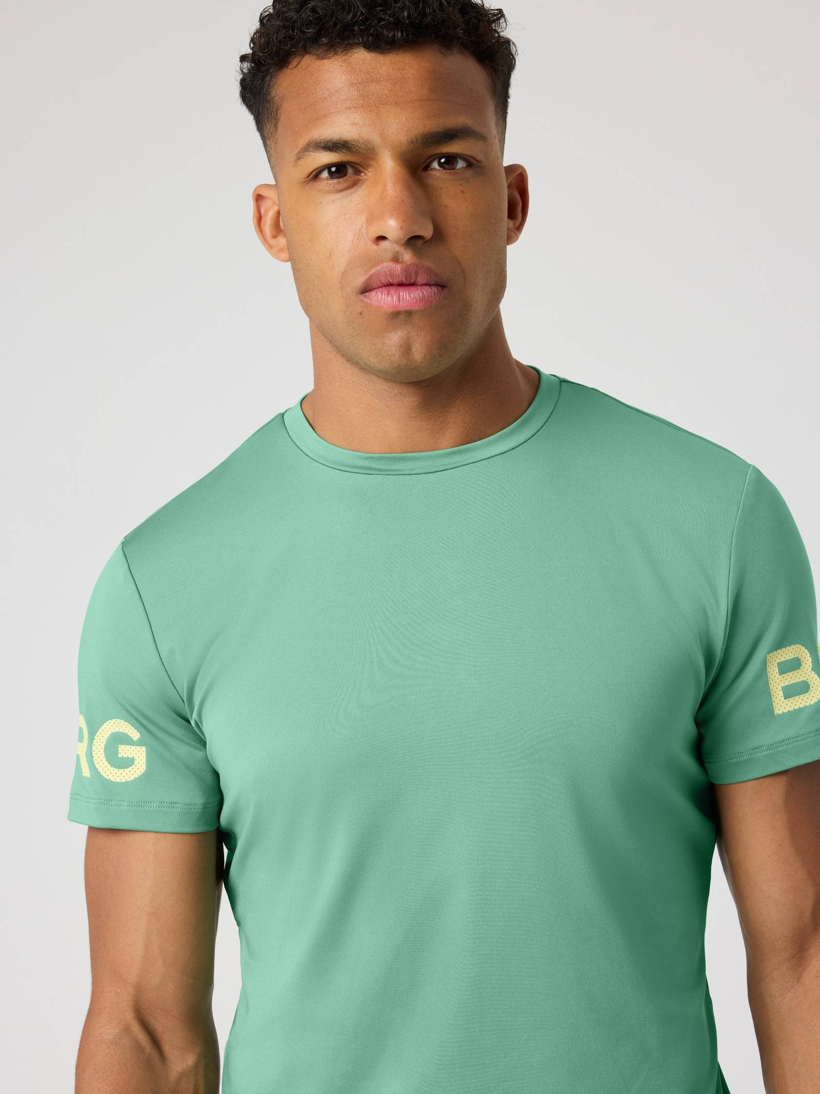 Björn Borg - Borg T-Shirt Malachite Green Heren - Image 1