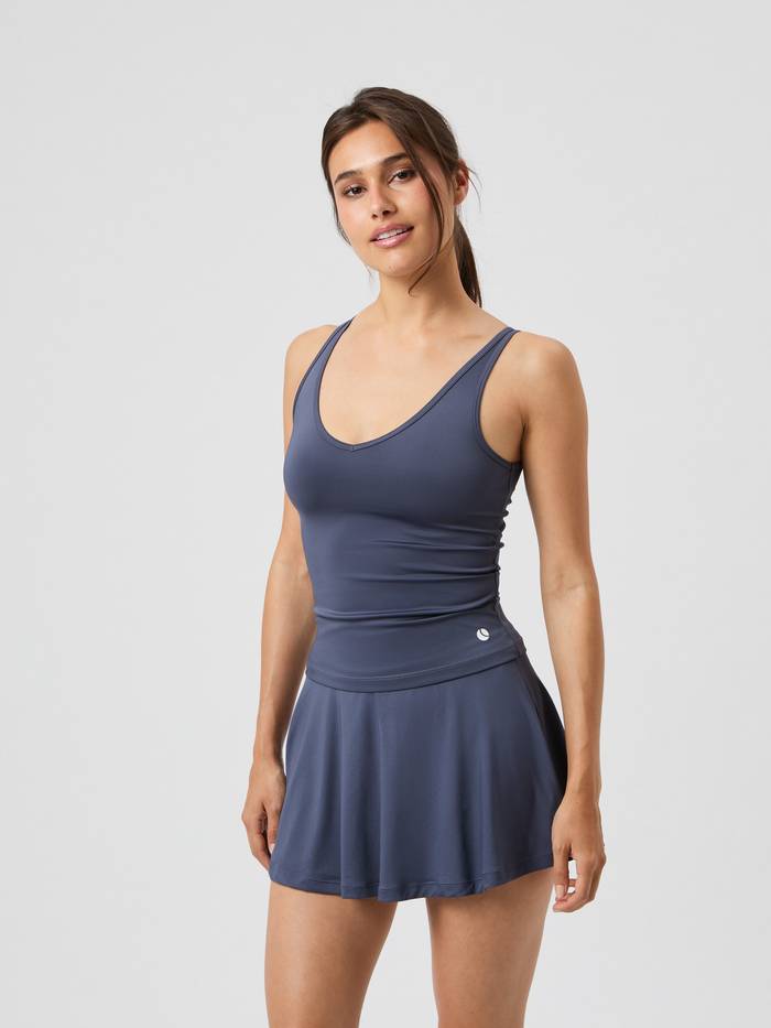 Ace Deep V Neck Tank Top